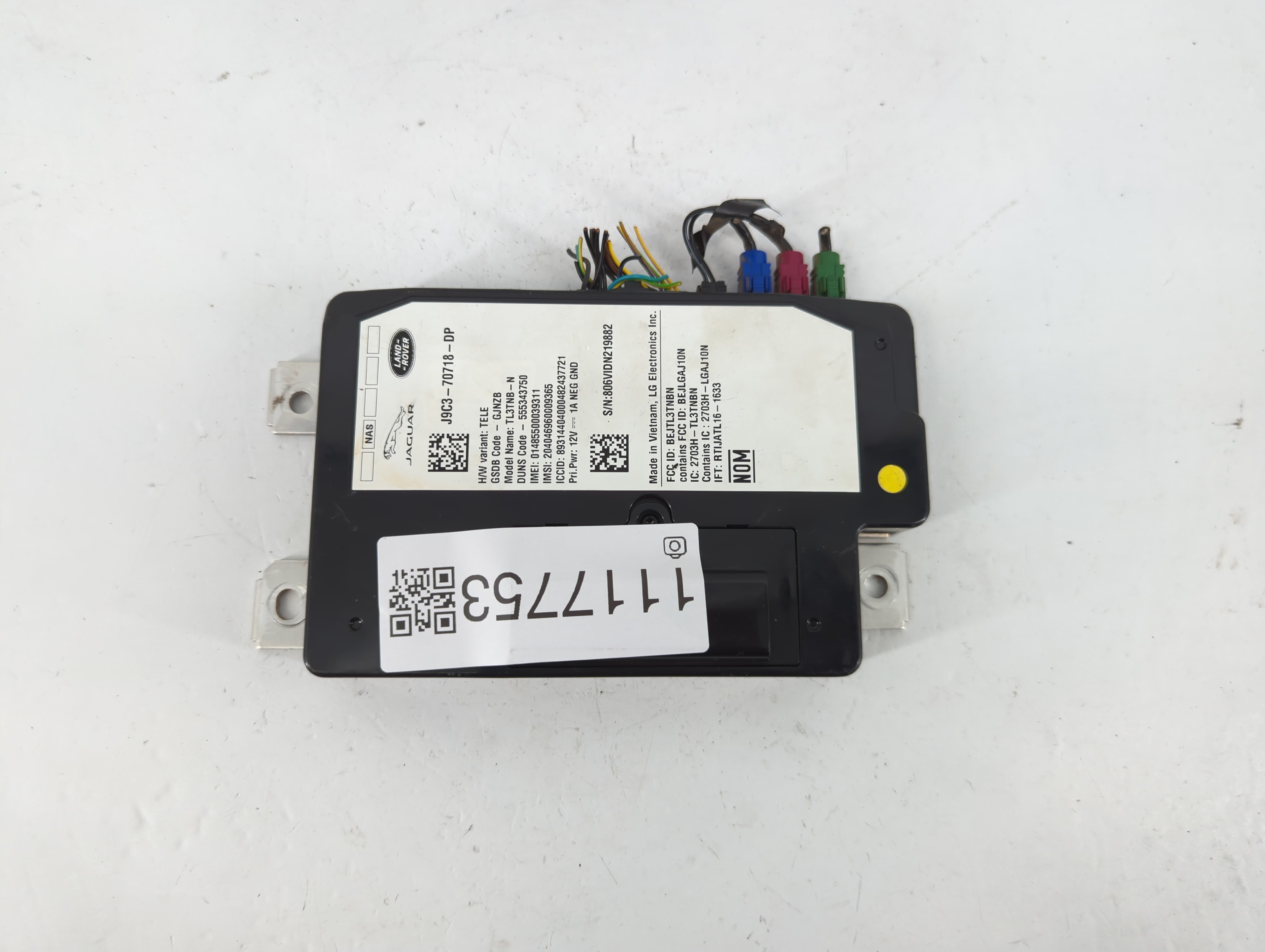 2018-2019 Jaguar E-pace Am Fm Cd Player Radio Receiver 1117753 - Oemusedautoparts1.com