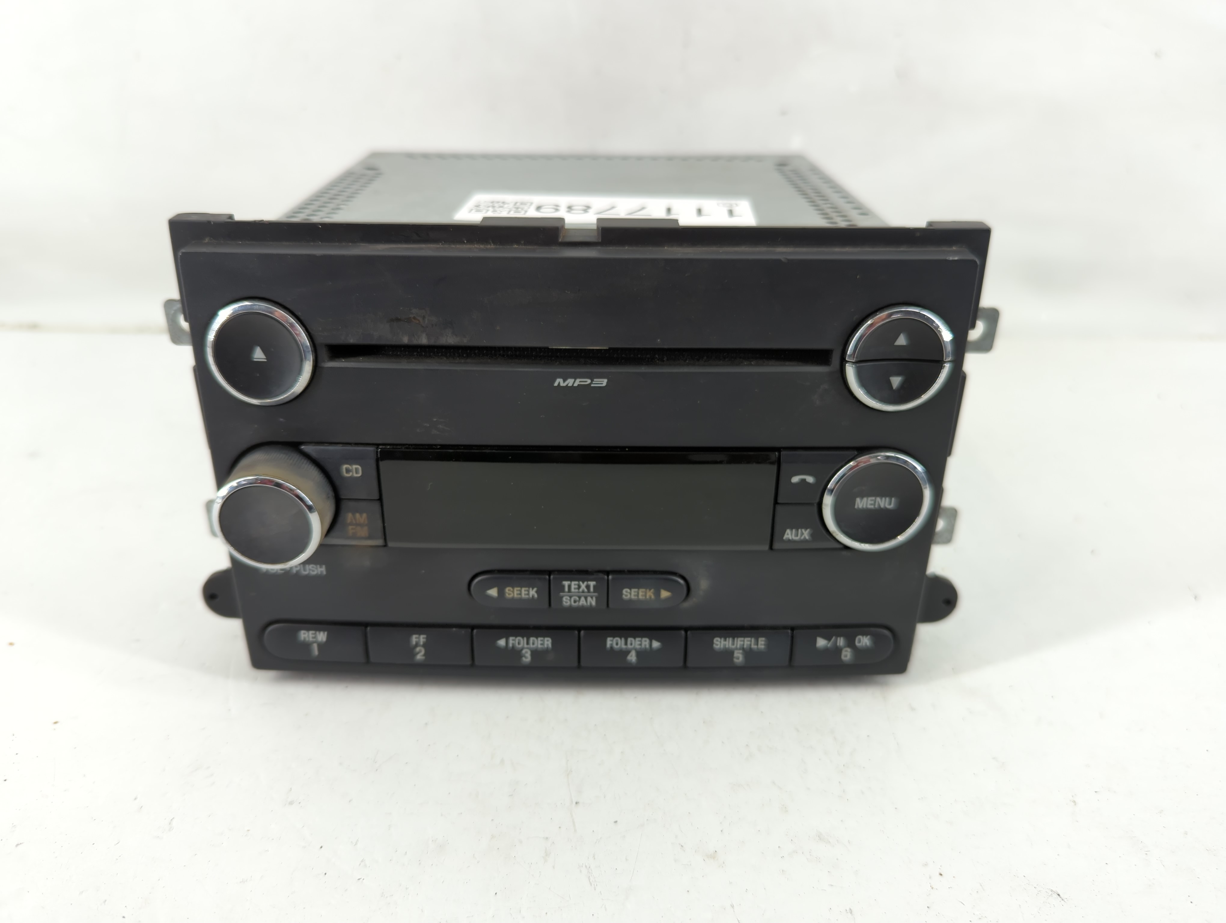 2008-2009 Ford Explorer Am Fm Cd Player Radio Receiver 1117789 - Oemusedautoparts1.com