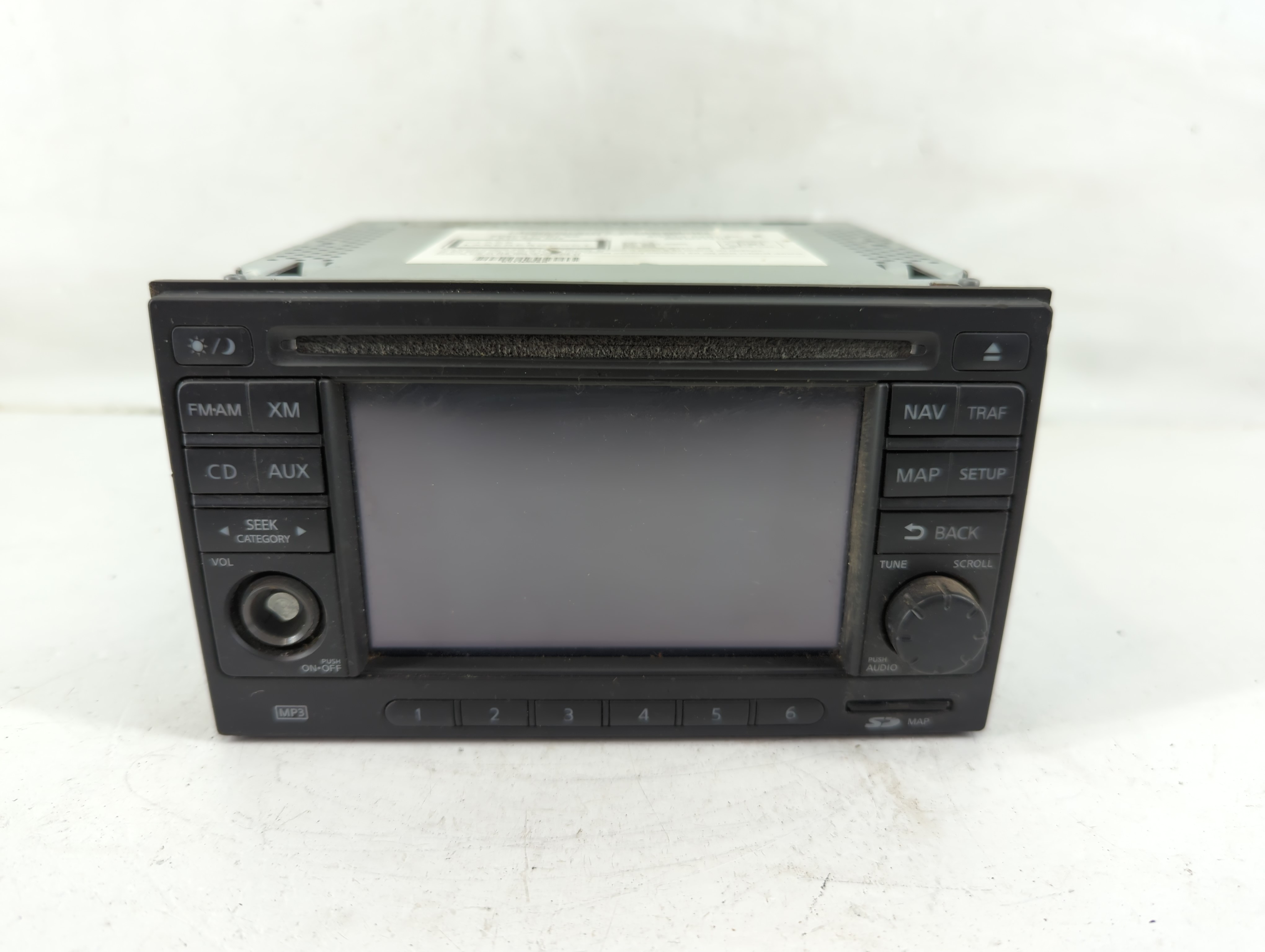 2011-2011 Nissan Rogue Am Fm Cd Player Radio Receiver 1117841 - Oemusedautoparts1.com