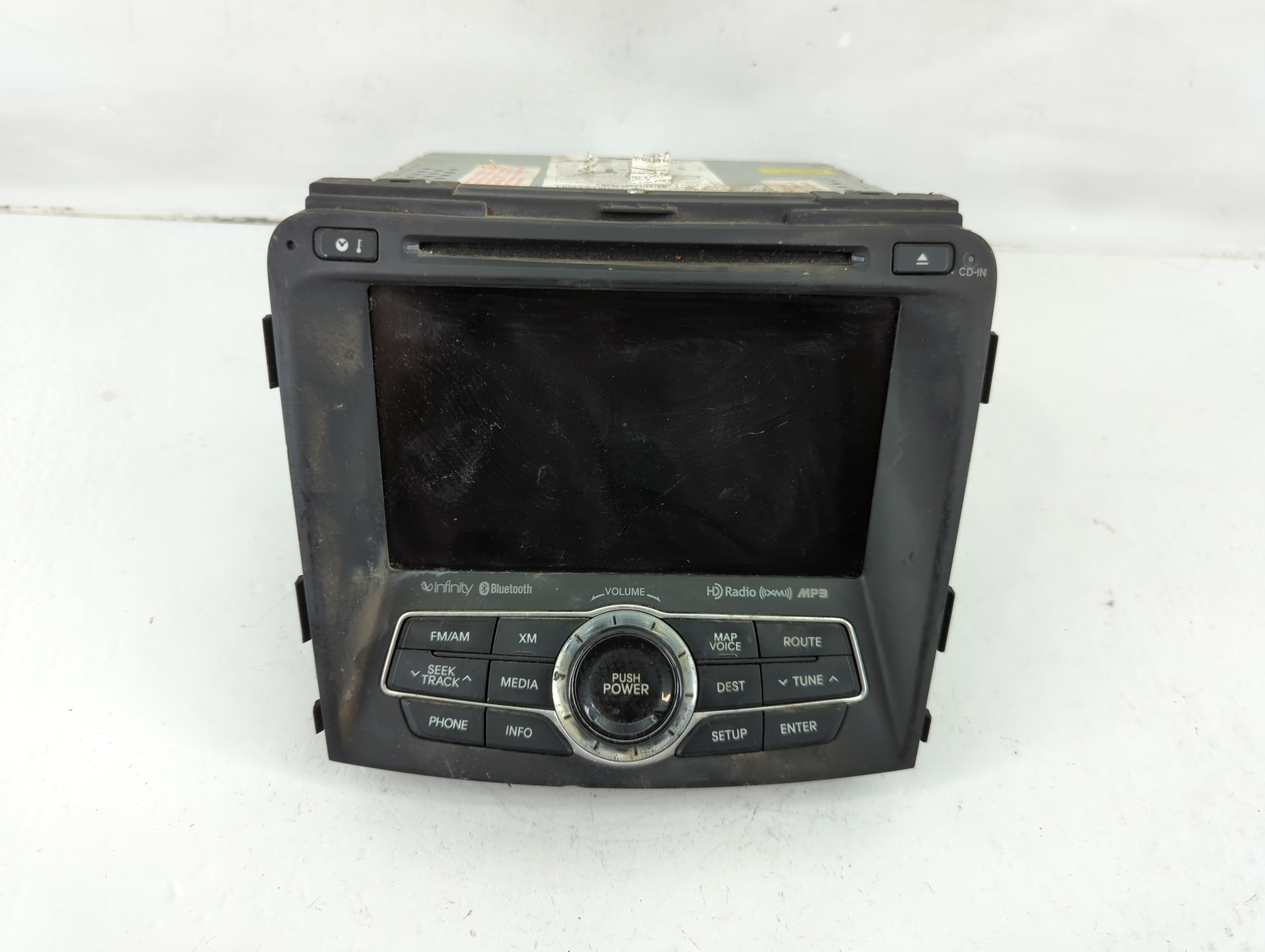 2011-2015 Hyundai Sonata Am Fm Cd Player Radio Receiver 1117918 - Oemusedautoparts1.com