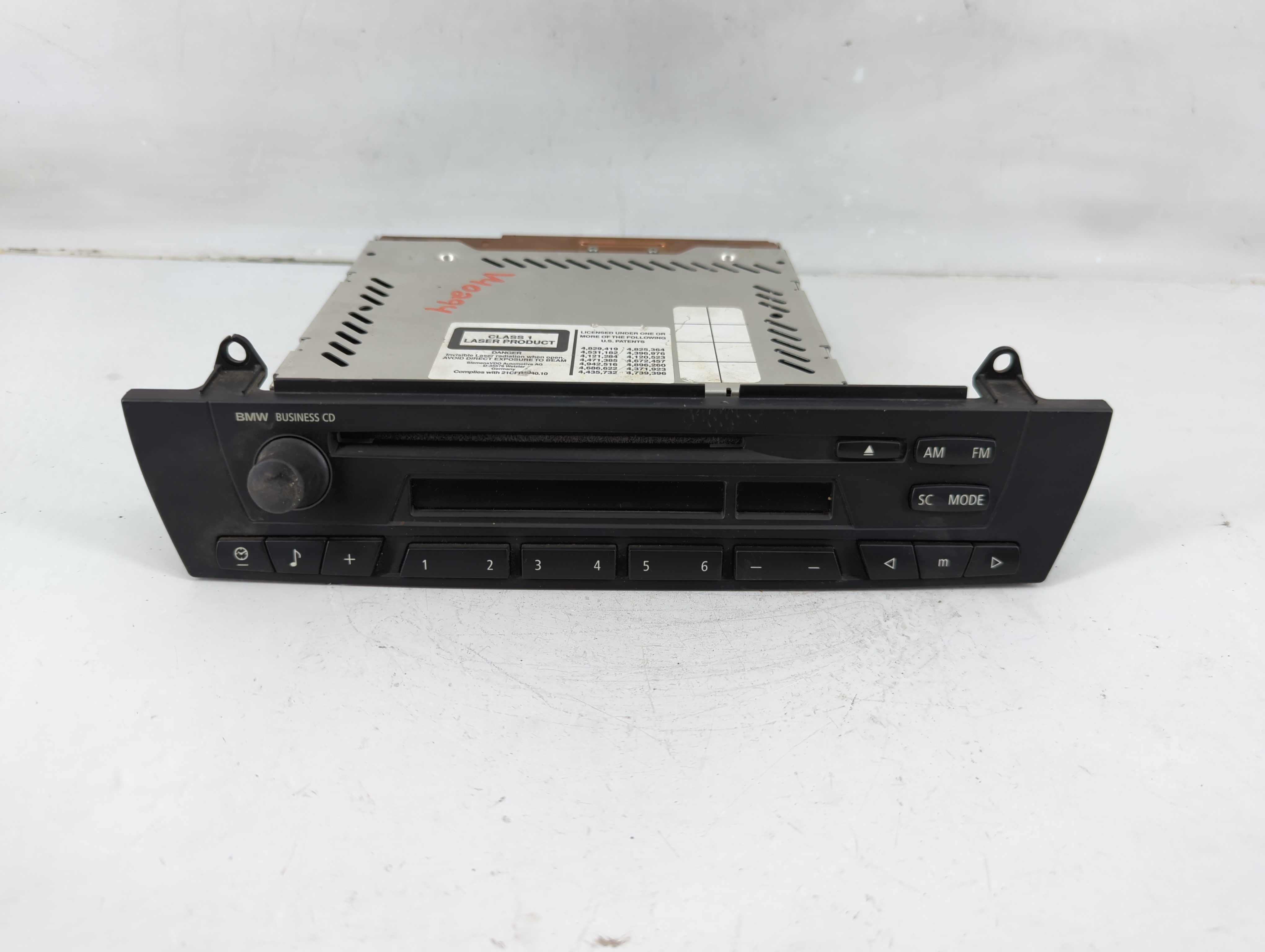 2005-2010 Bmw X3 Am Fm Cd Player Radio Receiver 1117975 - Oemusedautoparts1.com