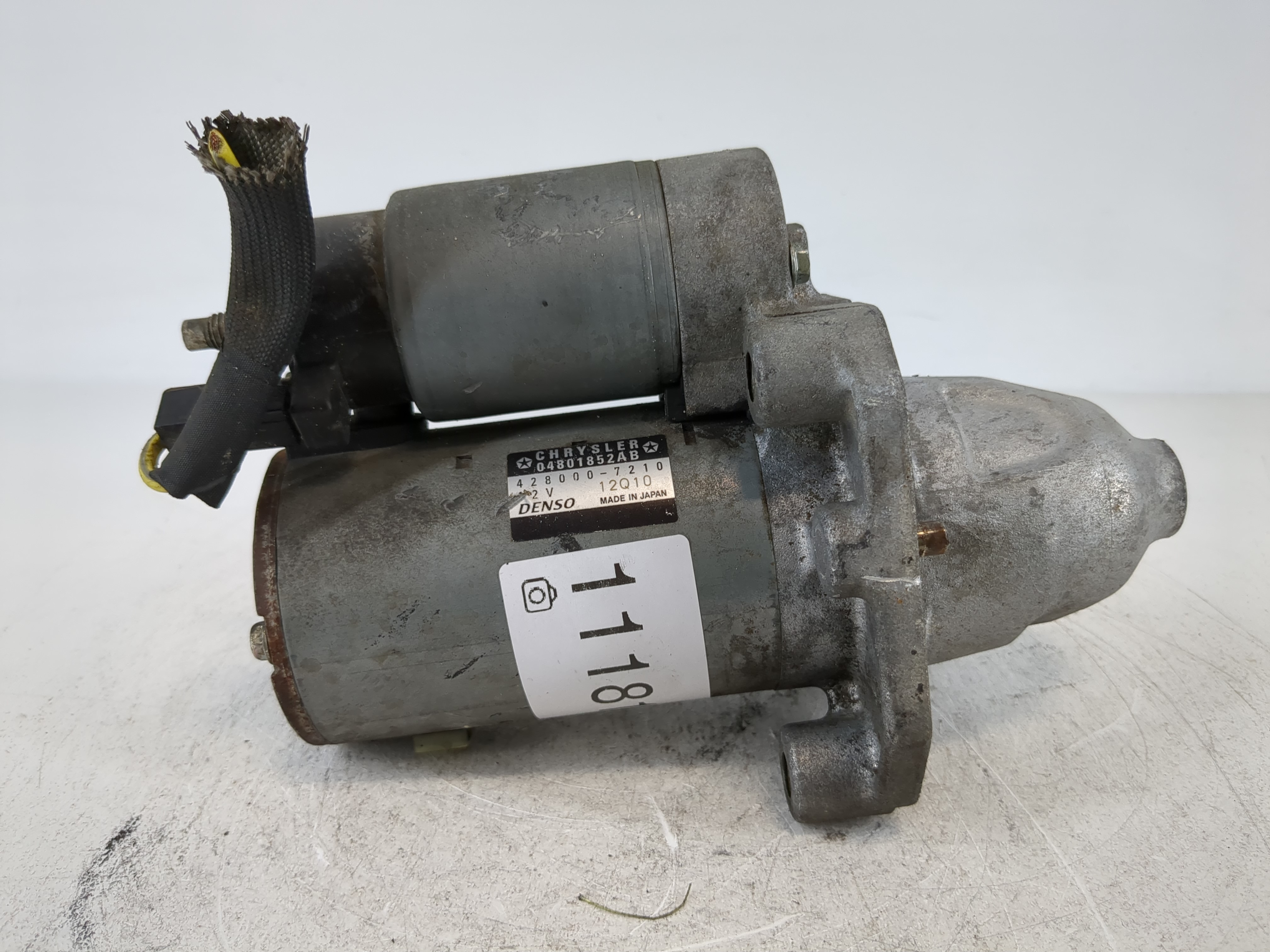 2013-2015 Jeep Grand Cherokee Car Starter Motor Solenoid Oem 1118112 - Oemusedautoparts1.com