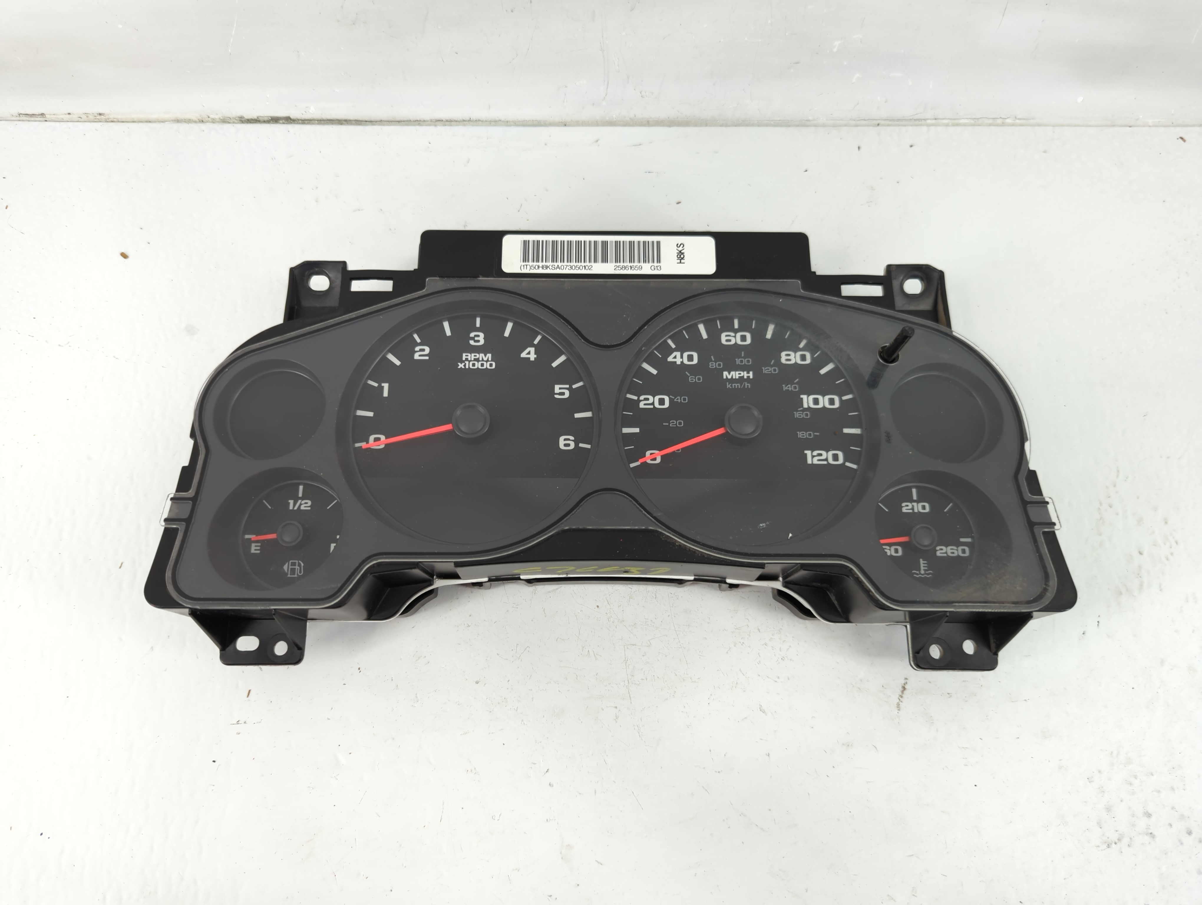 Picture of 2007-2013 Gmc Sierra 1500 Speedometer Instrument Cluster Gauges 1118123