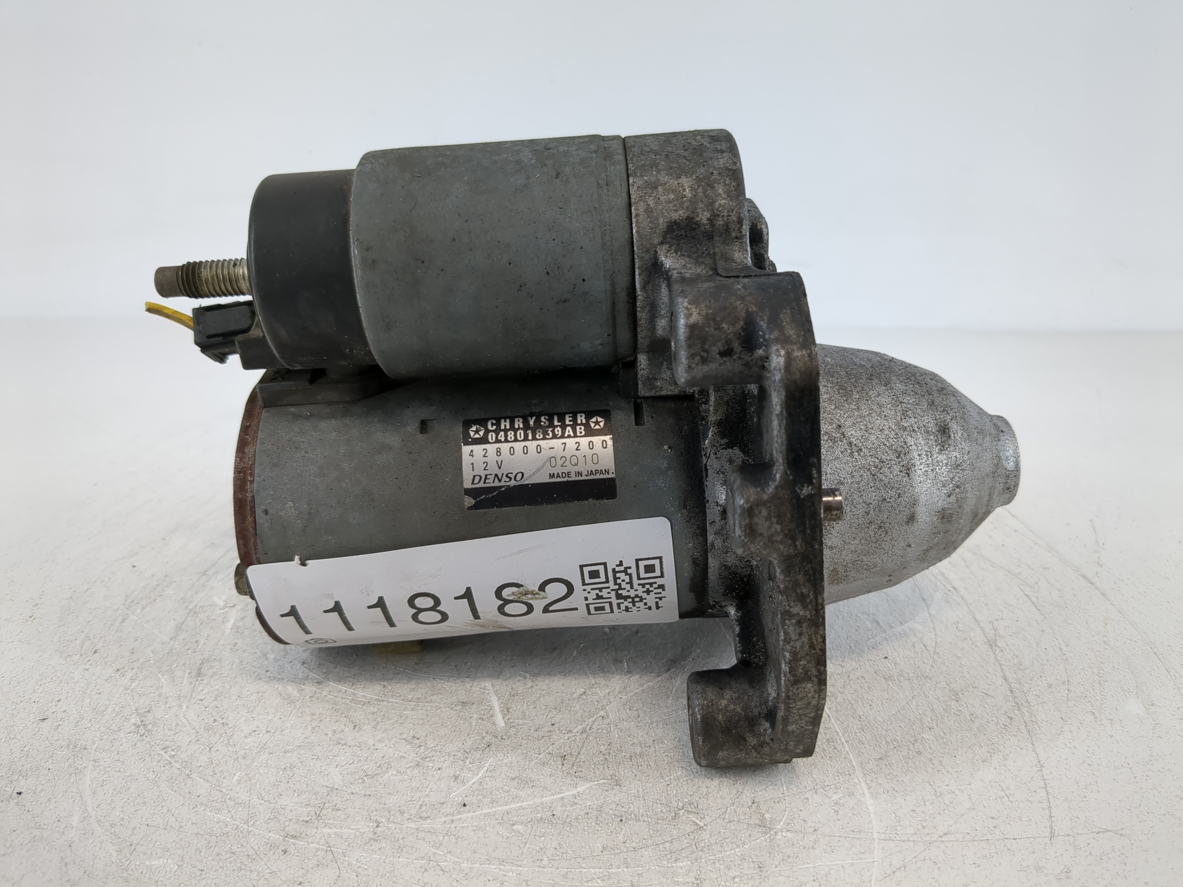 Dodge Caravan Car Starter Motor Solenoid Oem 1118182 - Oemusedautoparts1.com