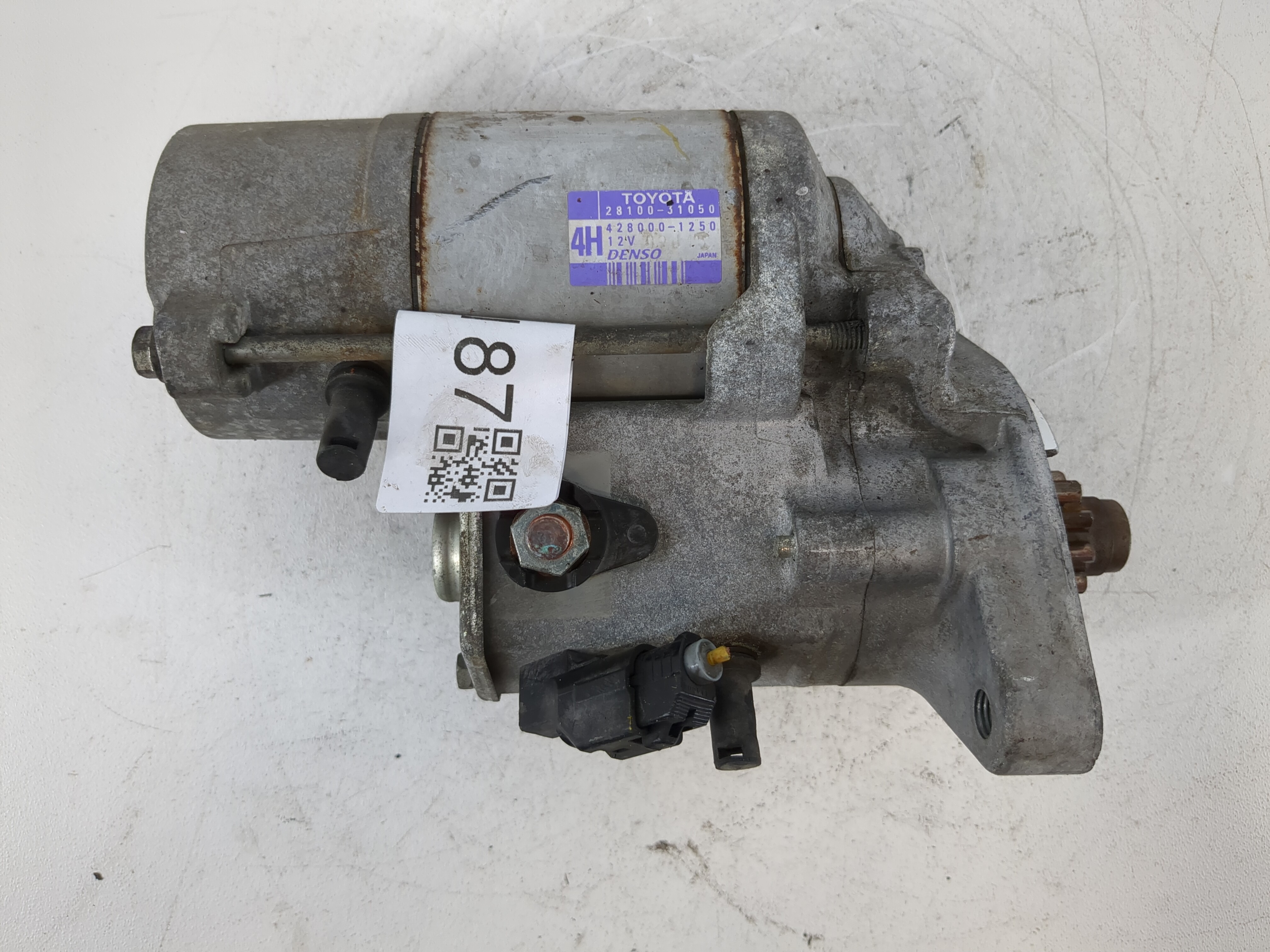 2003-2009 Toyota 4runner Car Starter Motor Solenoid Oem 1118187 - Oemusedautoparts1.com