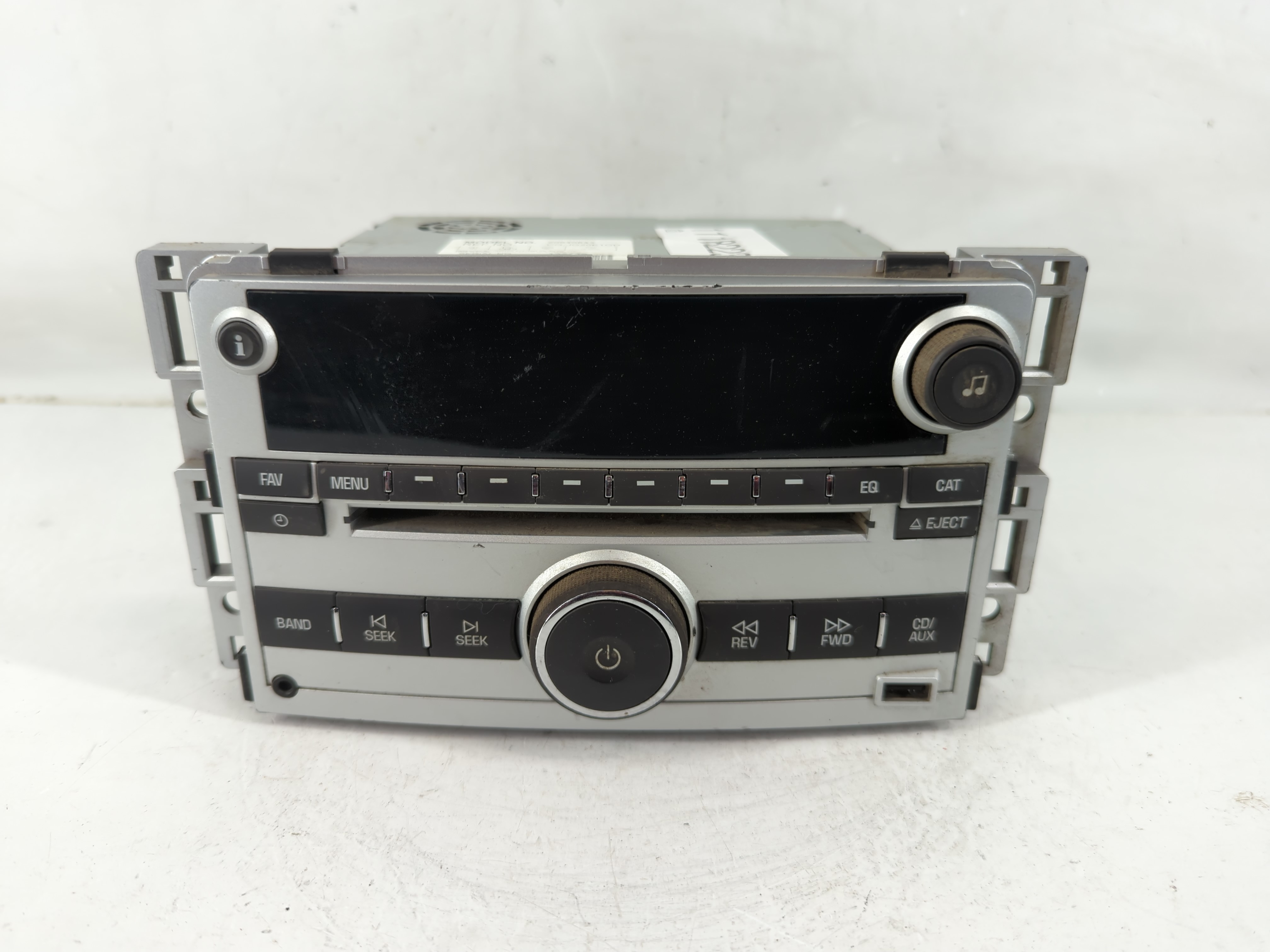 2009-2012 Chevrolet Malibu Am Fm Cd Player Radio Receiver 1118223 - Oemusedautoparts1.com