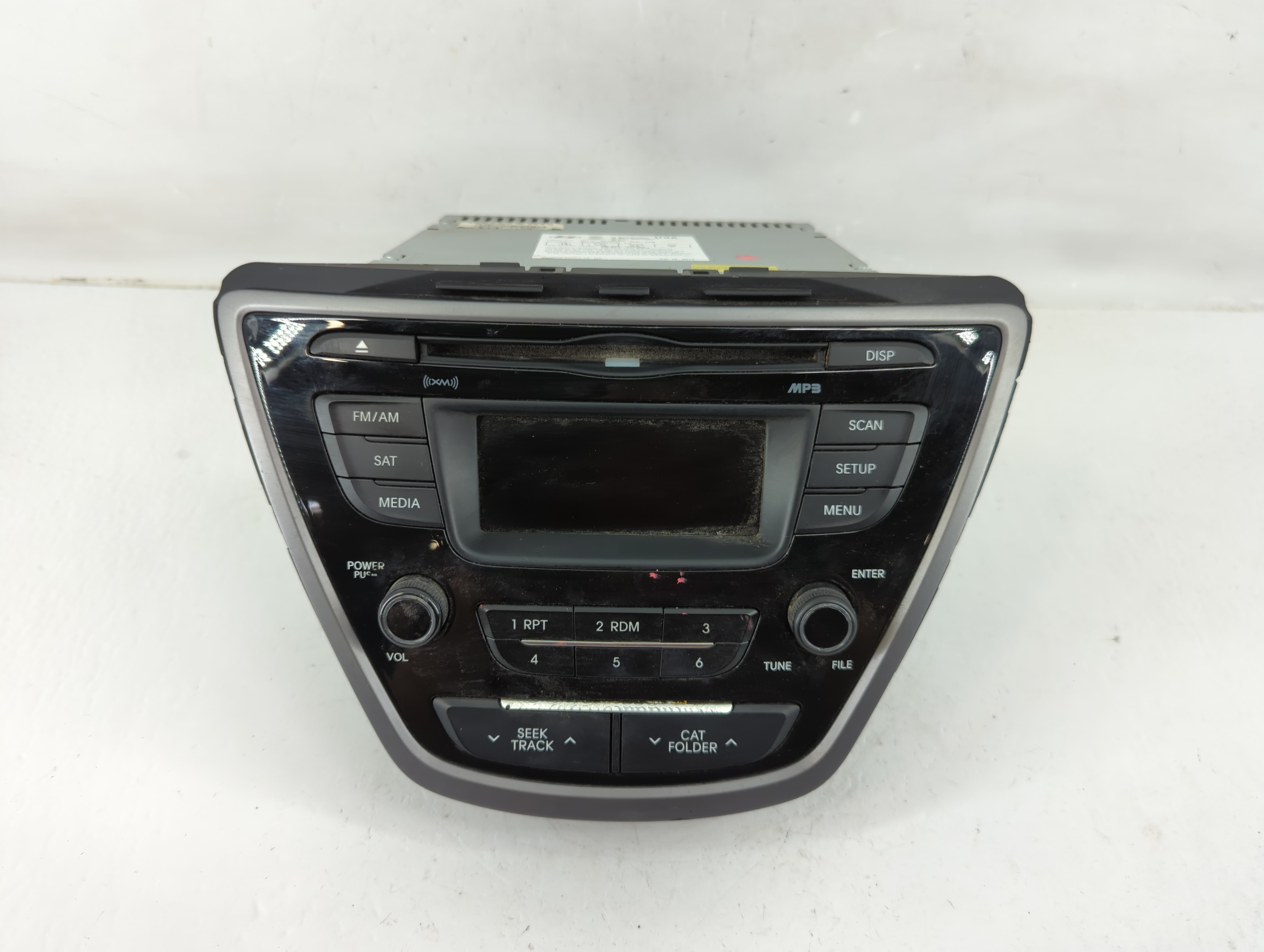 2014-2016 Hyundai Elantra Am Fm Cd Player Radio Receiver 1118482 - Oemusedautoparts1.com