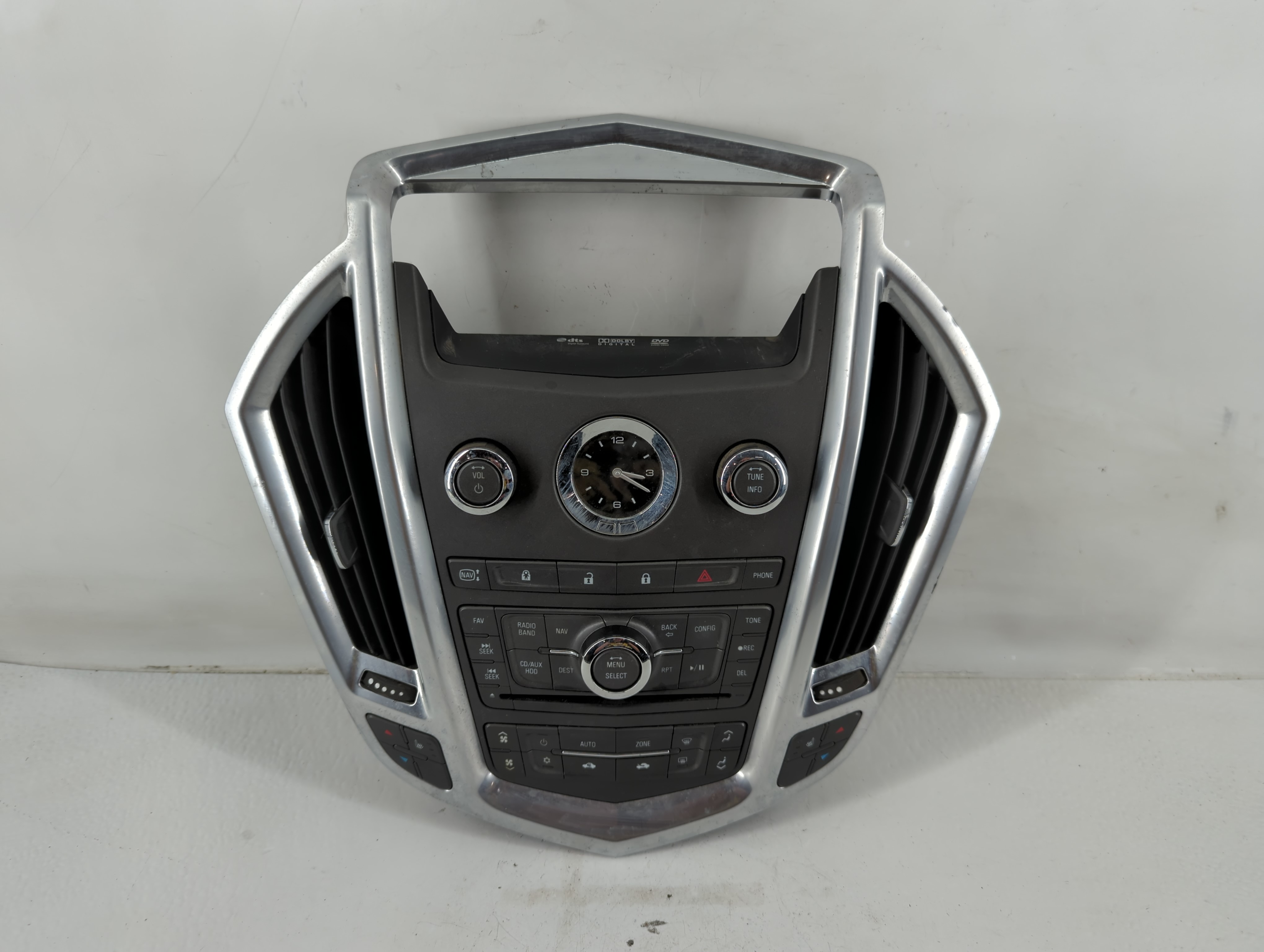 2011-2012 Cadillac Srx Am Fm Cd Player Radio Receiver 1118597 - Oemusedautoparts1.com