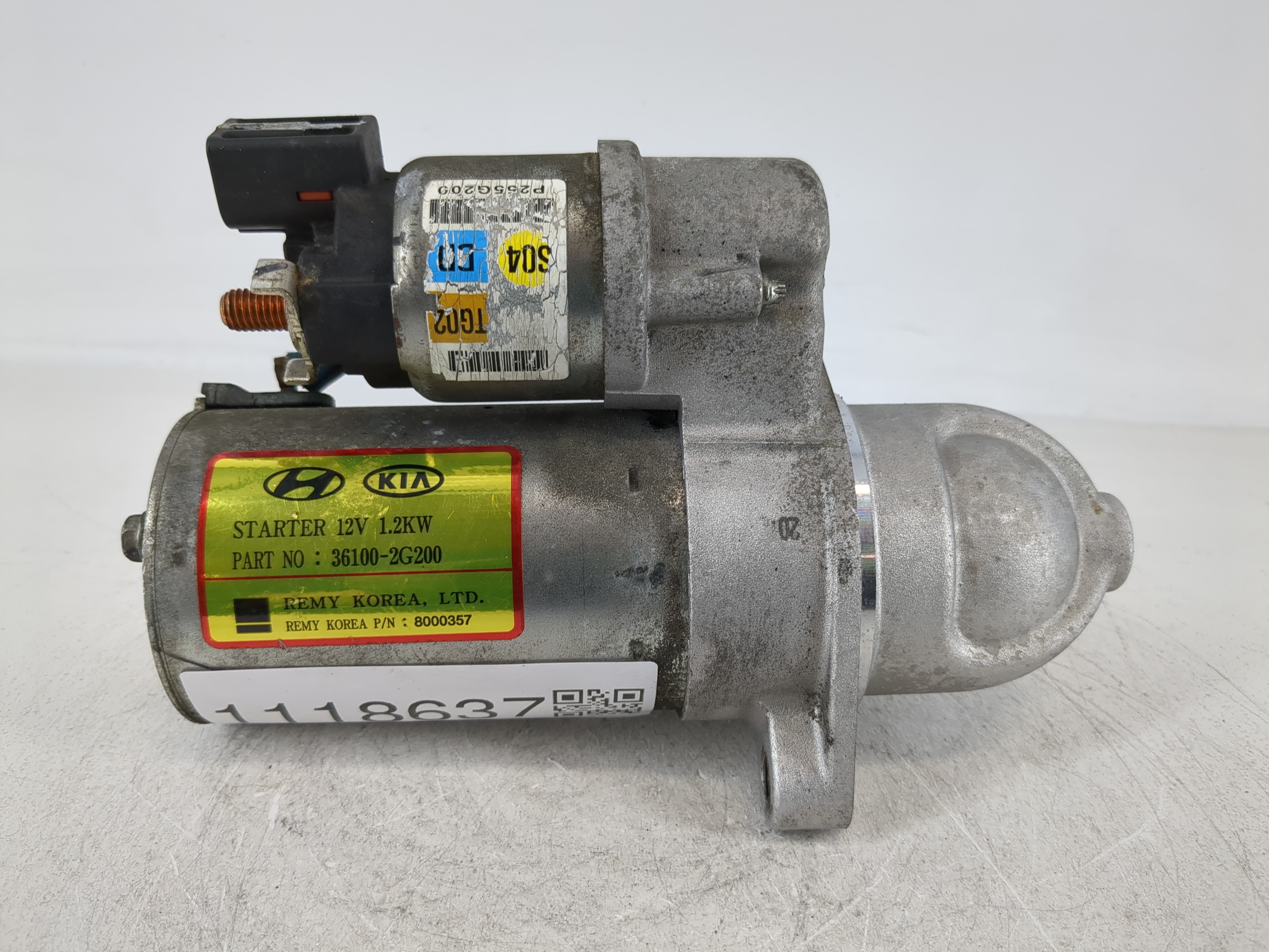 2008-2015 Hyundai Sonata Car Starter Motor Solenoid Oem 1118637 - Oemusedautoparts1.com