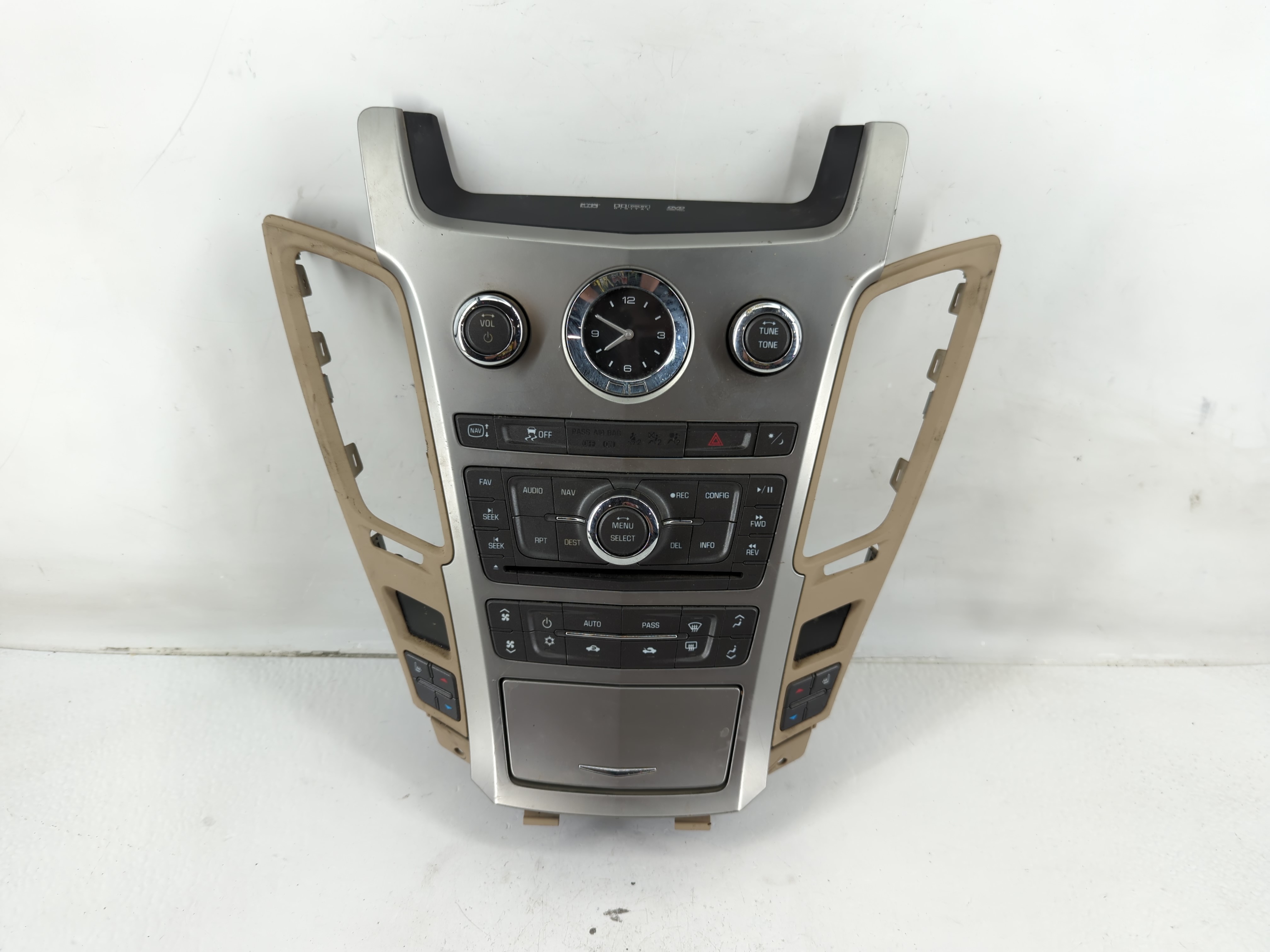 2009-2013 Cadillac Cts Am Fm Cd Player Radio Receiver 1118695 - Oemusedautoparts1.com