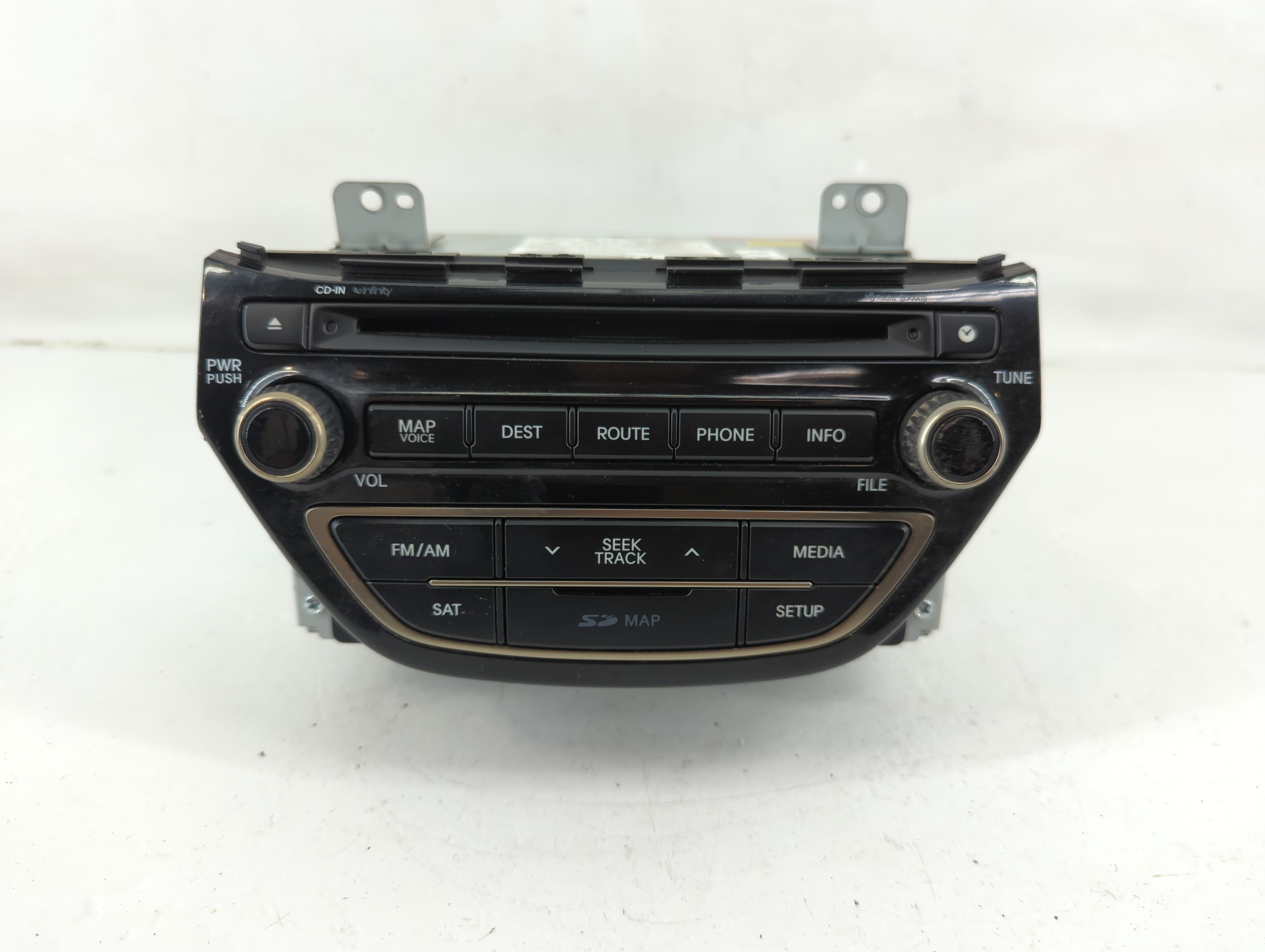 2014-2015 Hyundai Genesis Am Fm Cd Player Radio Receiver 1118889 - Oemusedautoparts1.com