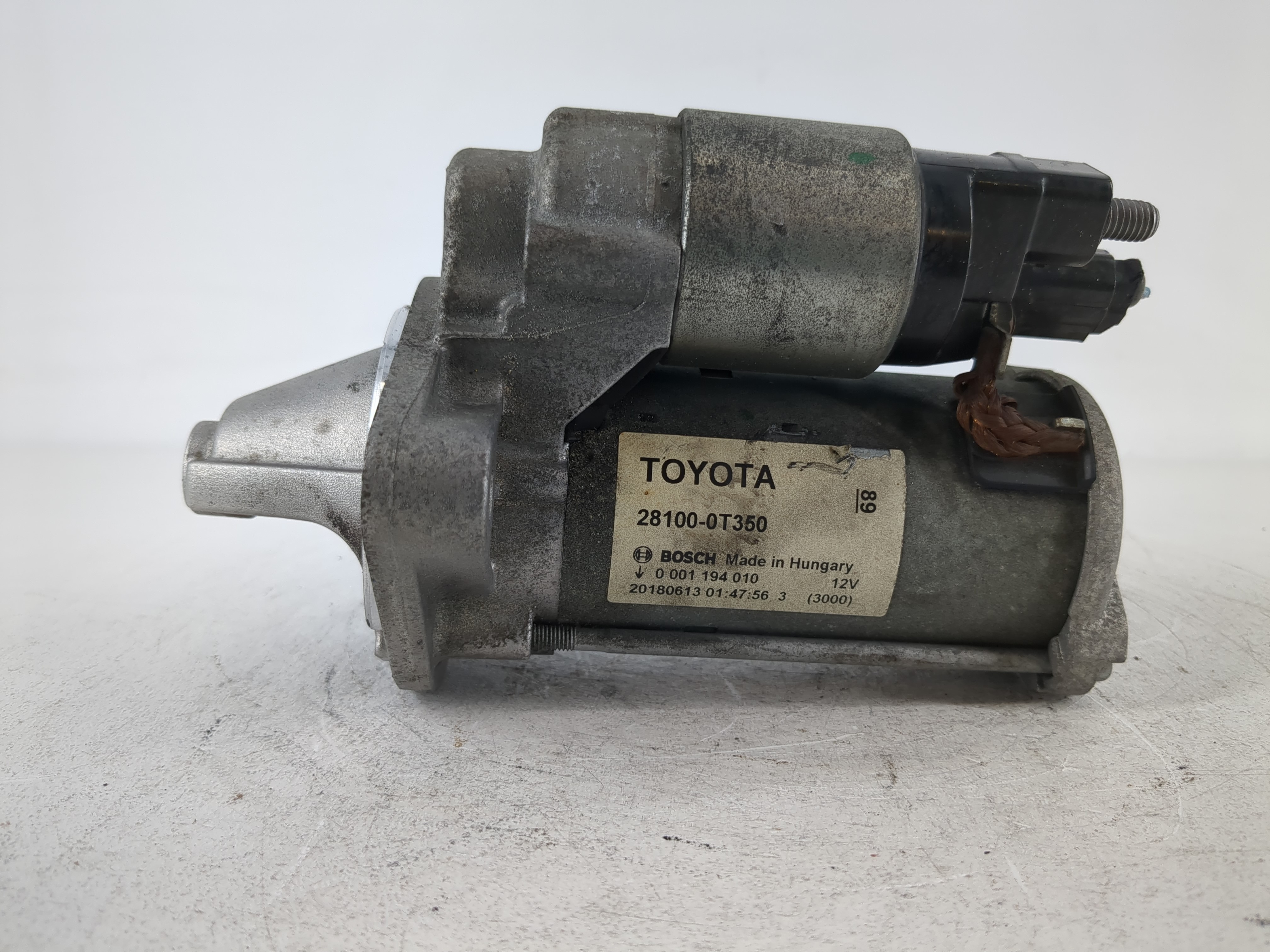 2018-2022 Toyota C-hr Car Starter Motor Solenoid Oem 1118951 - Oemusedautoparts1.com