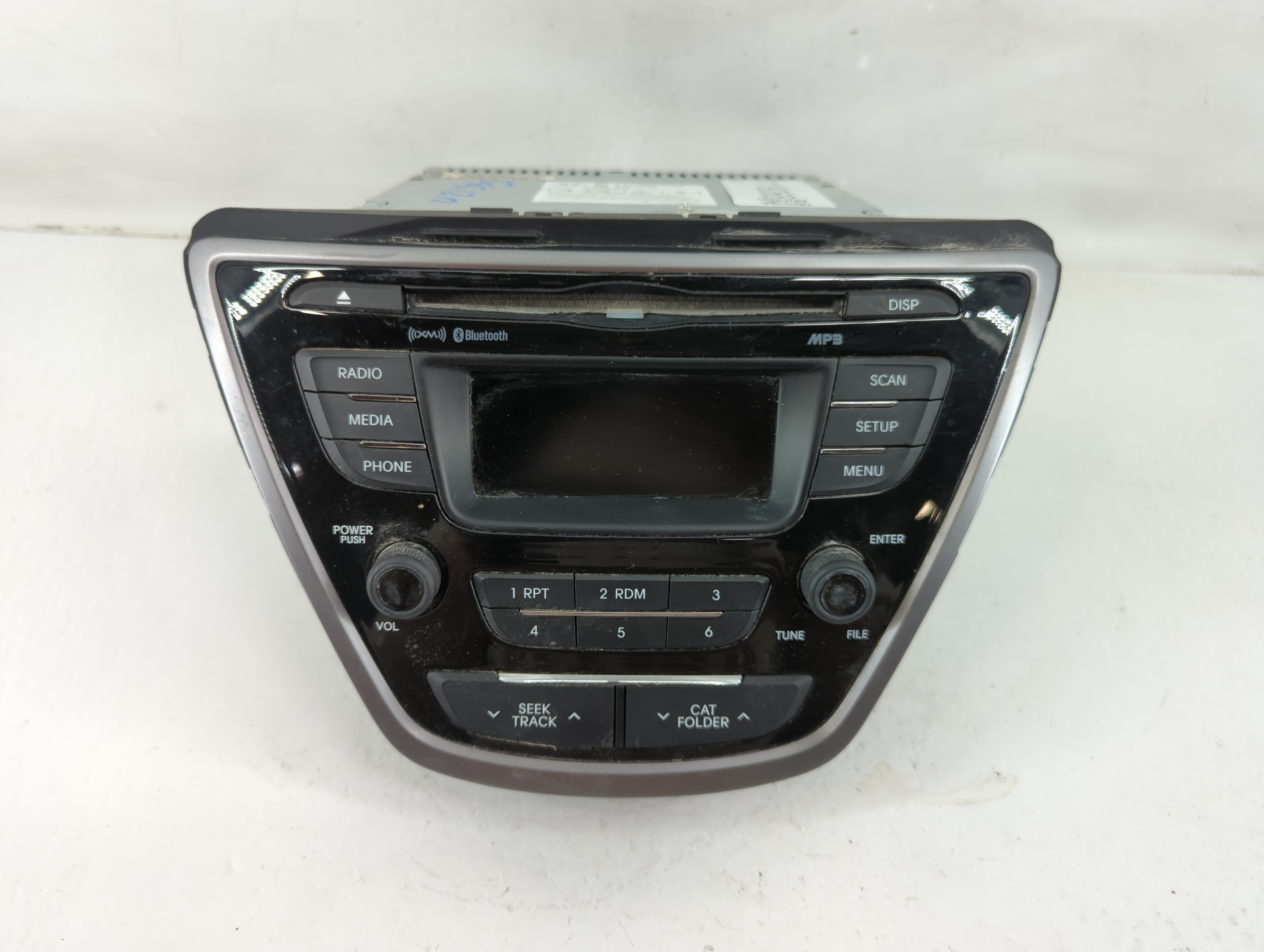 2013-2013 Hyundai Elantra Am Fm Cd Player Radio Receiver 1119368 - Oemusedautoparts1.com
