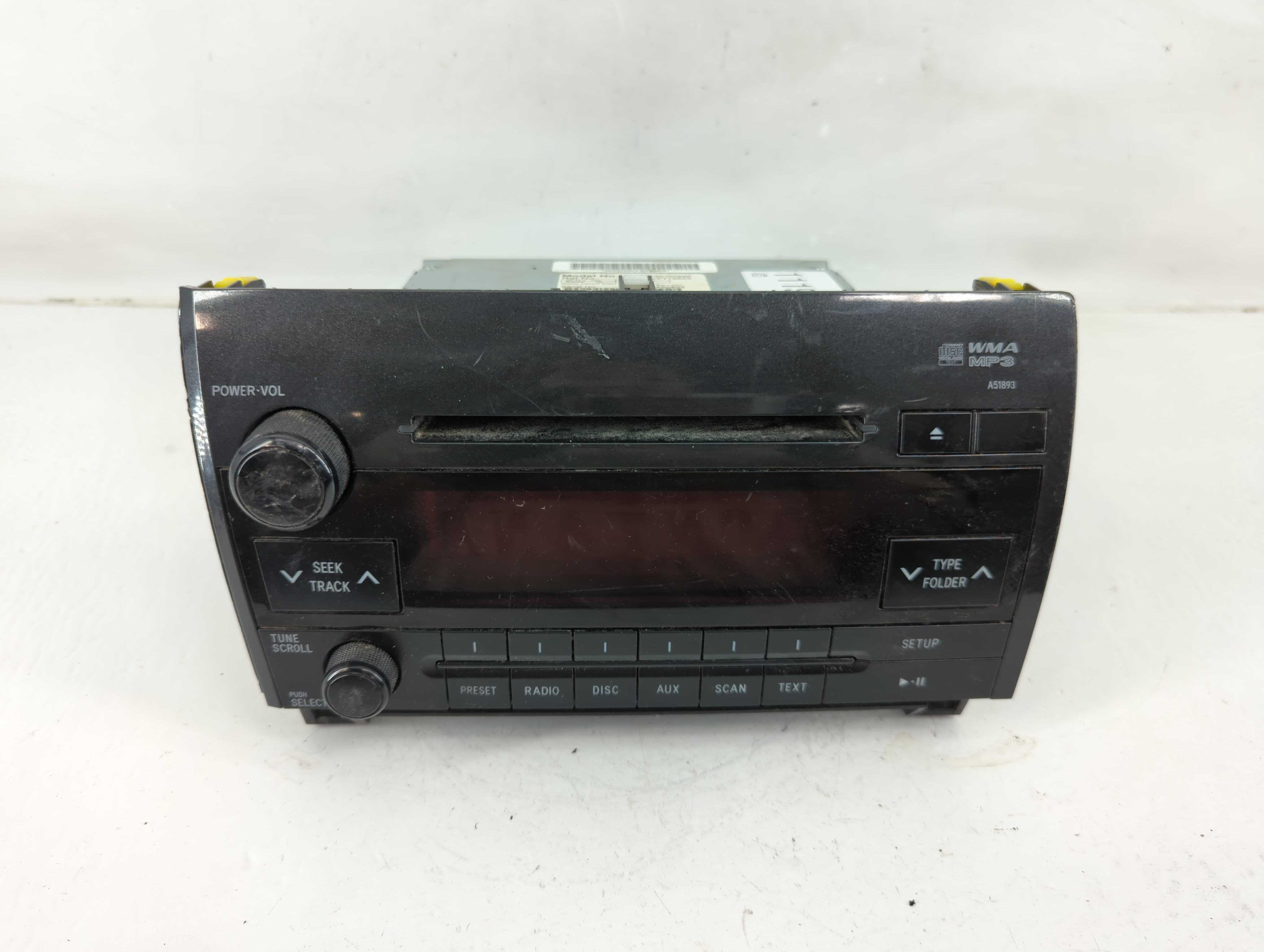 Toyota Tundra Am Fm Cd Player Radio Receiver 1119374 - Oemusedautoparts1.com