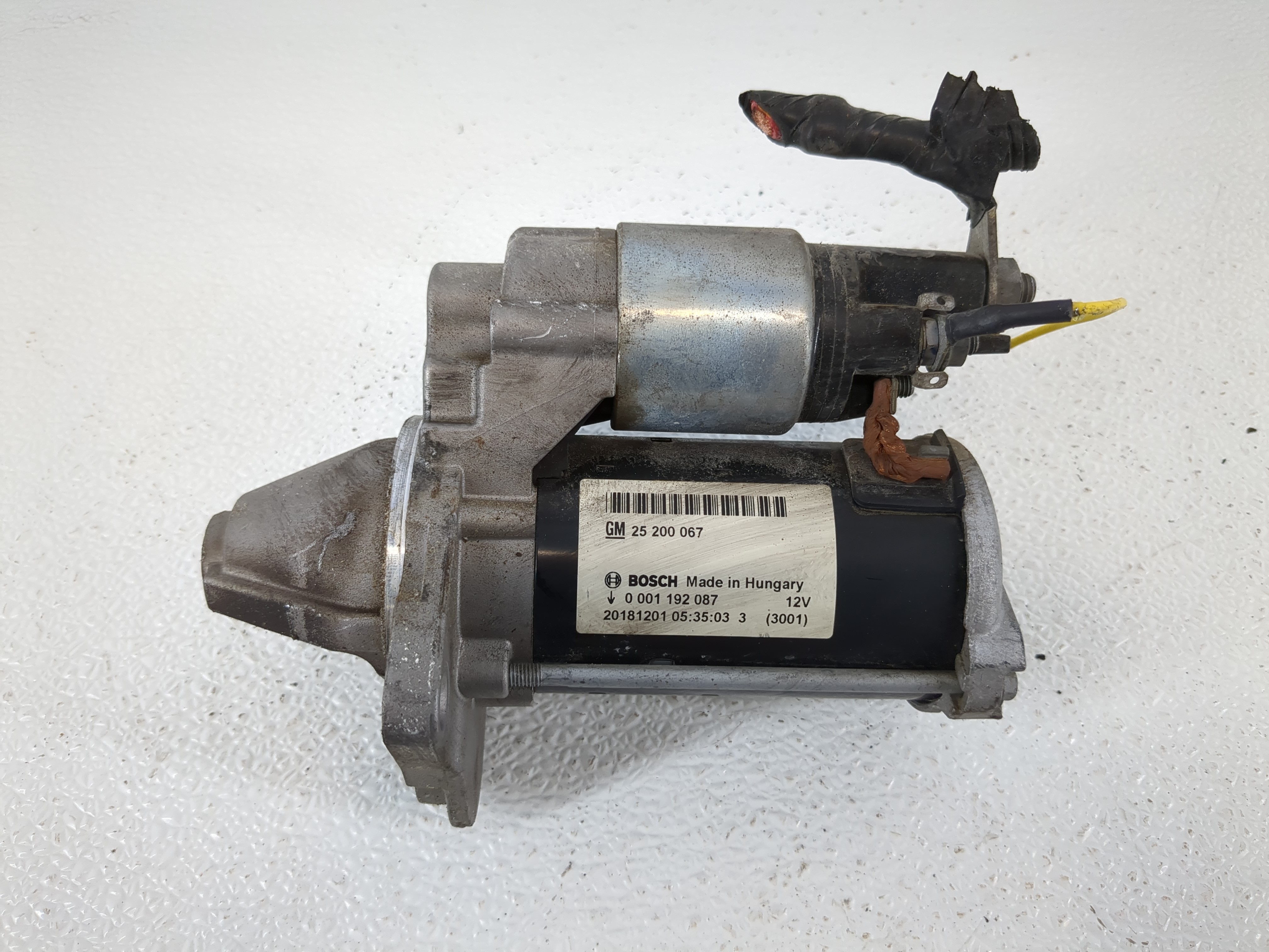 2014-2021 Buick Encore Car Starter Motor Solenoid Oem 1119424 - Oemusedautoparts1.com
