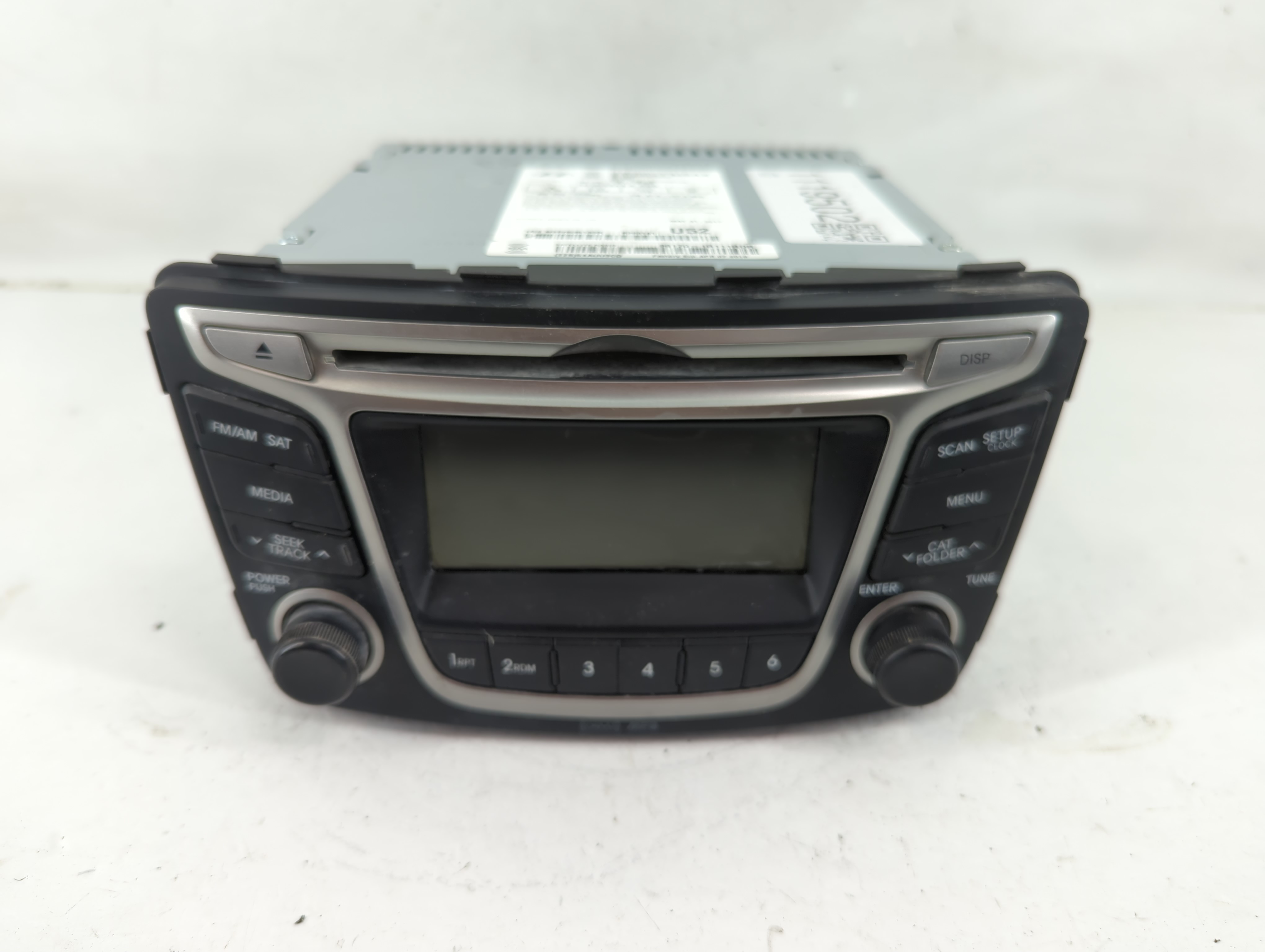 2015-2017 Hyundai Accent Am Fm Cd Player Radio Receiver 1119502 - Oemusedautoparts1.com