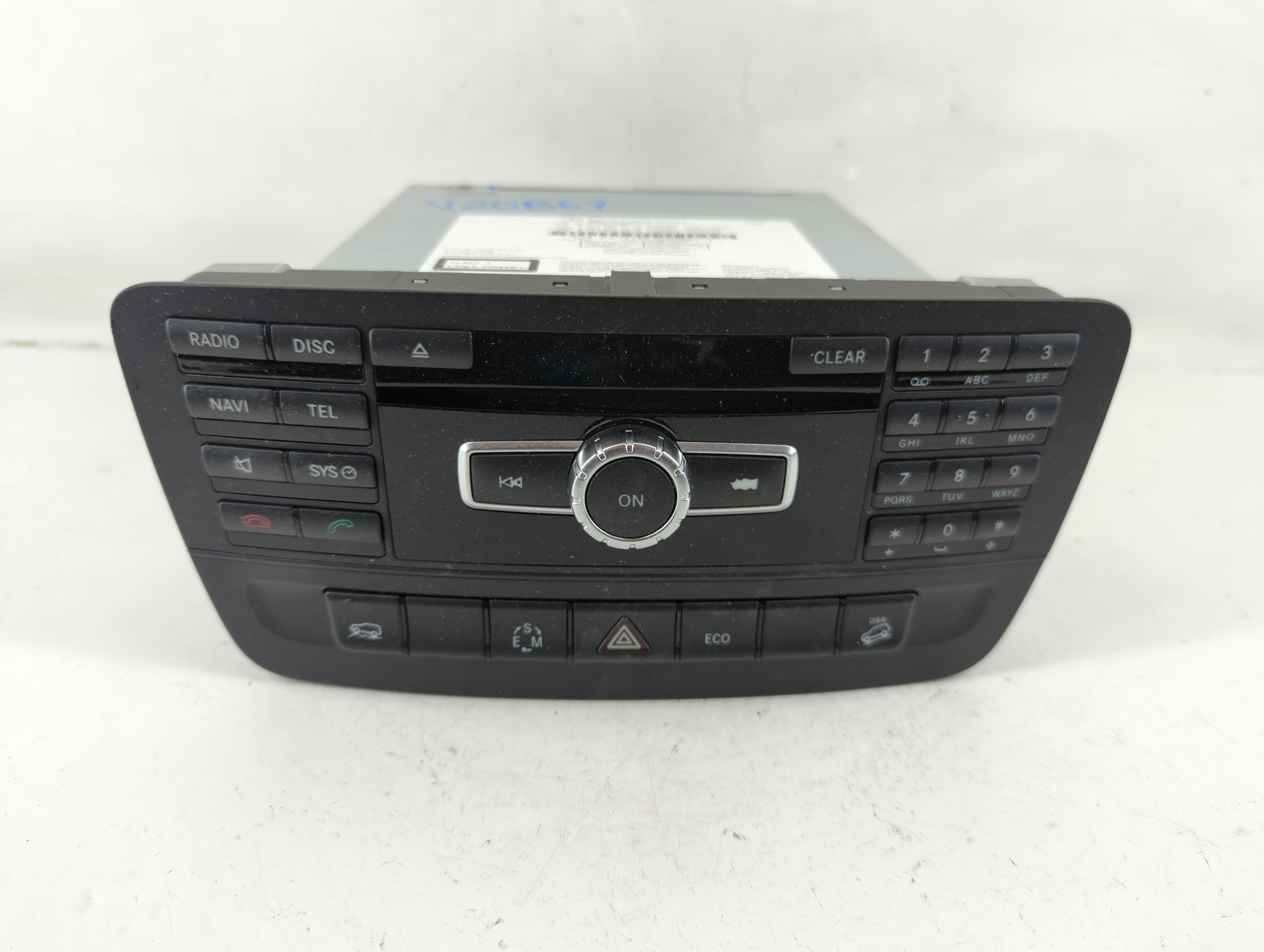 2015-2015 Mercedes-benz Gla250 Am Fm Cd Player Radio Receiver 1119556 - Oemusedautoparts1.com