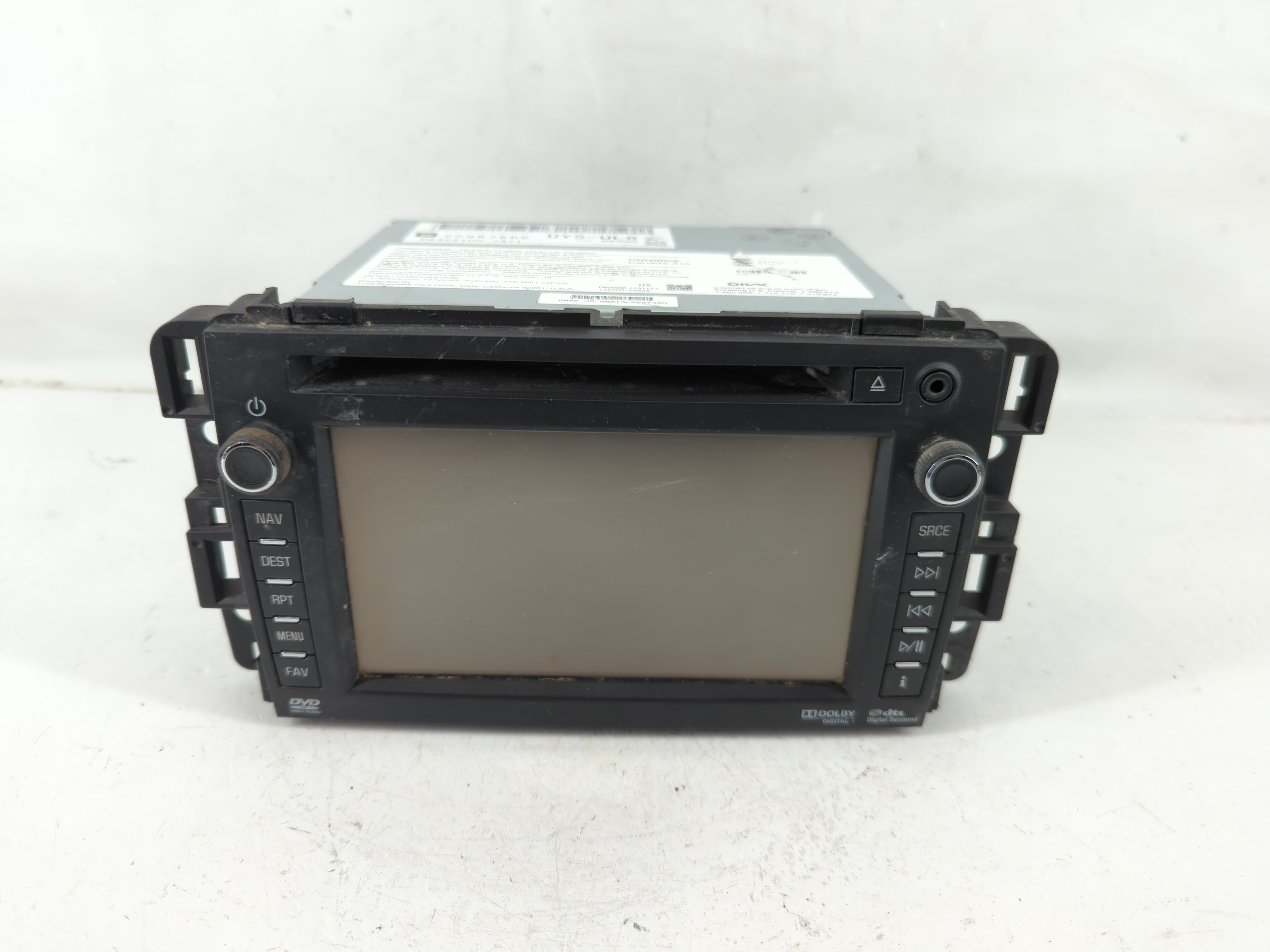 Gmc Yukon Xl Am Fm Cd Player Radio Receiver 1119564 - Oemusedautoparts1.com