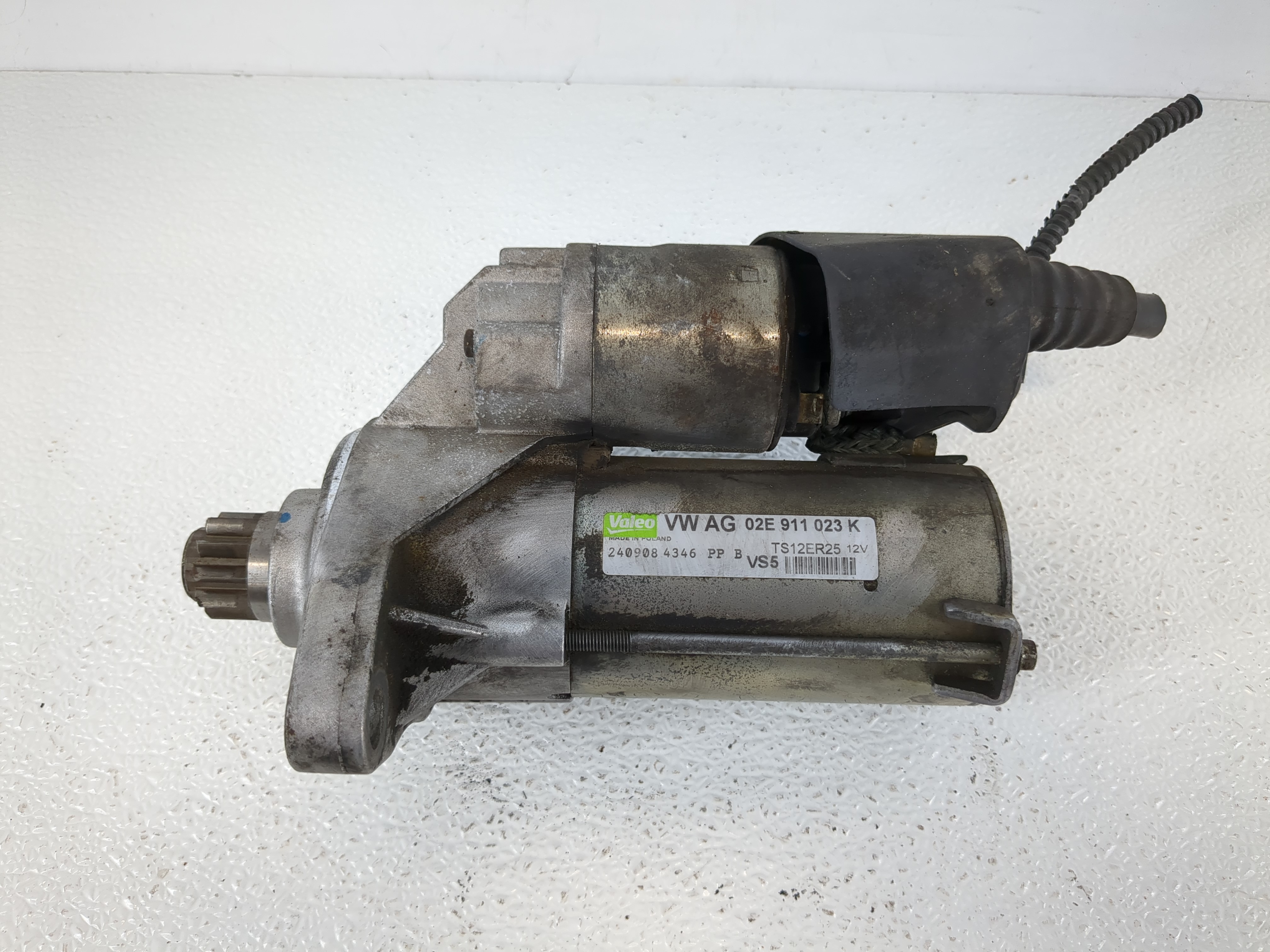 2009-2011 Volkswagen Eos Car Starter Motor Solenoid Oem 1119631 - Oemusedautoparts1.com