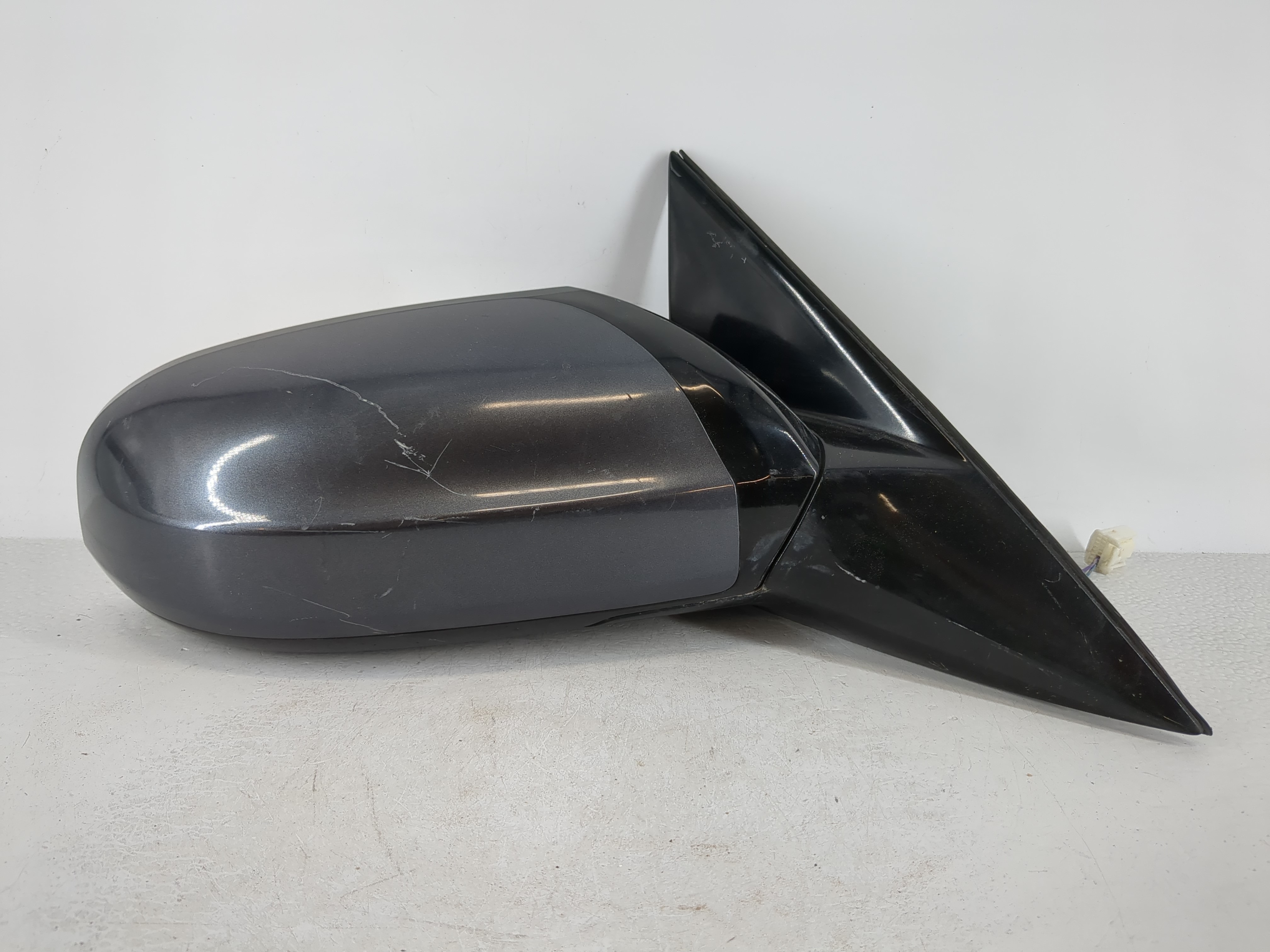 2009-2014 Nissan Maxima Passenger Right Side View Power Door Mirror Grey 1119756 - Oemusedautoparts1.com