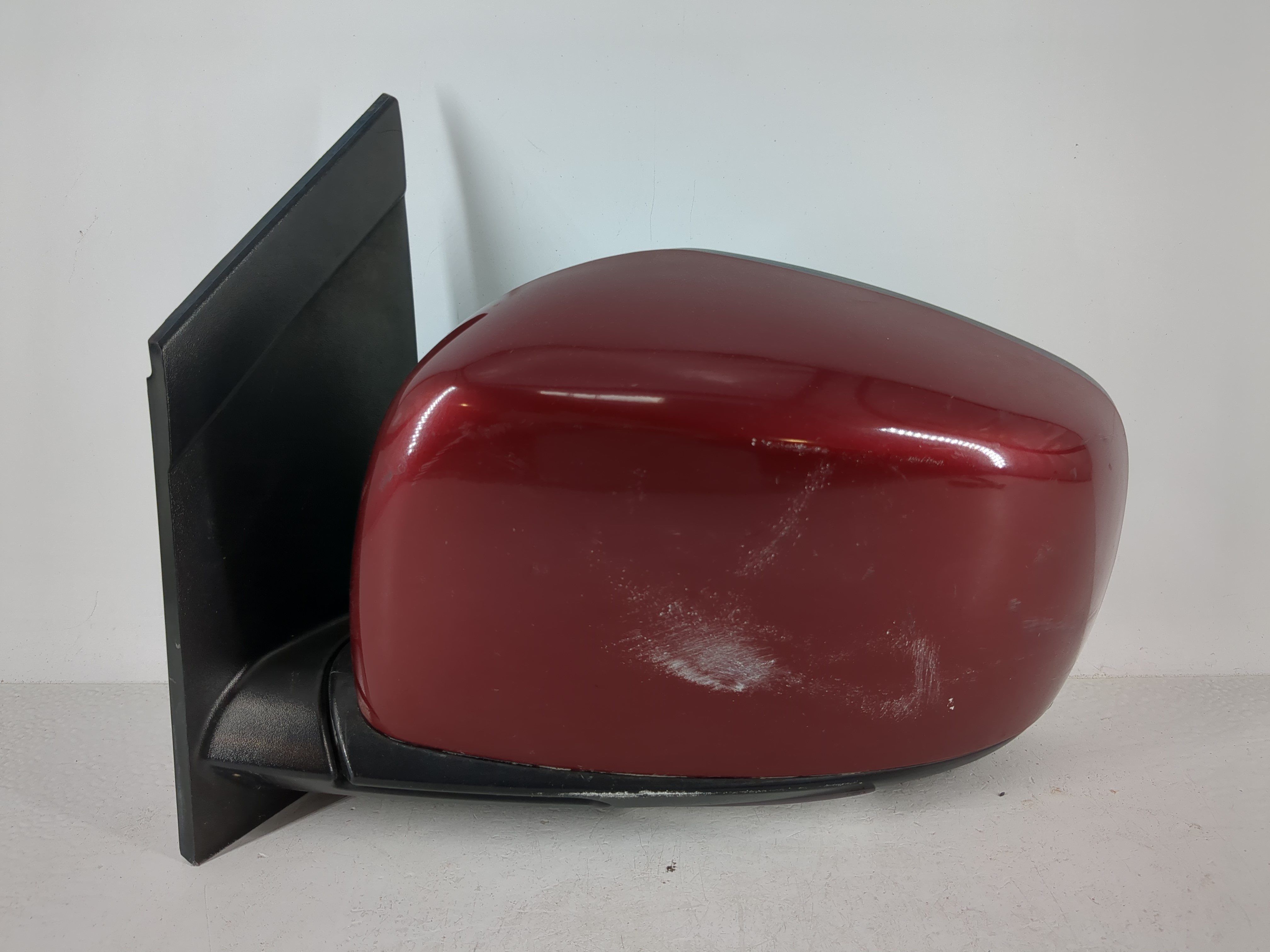 Dodge Caravan Driver Left Side View Power Door Mirror Red 1119775 - Oemusedautoparts1.com