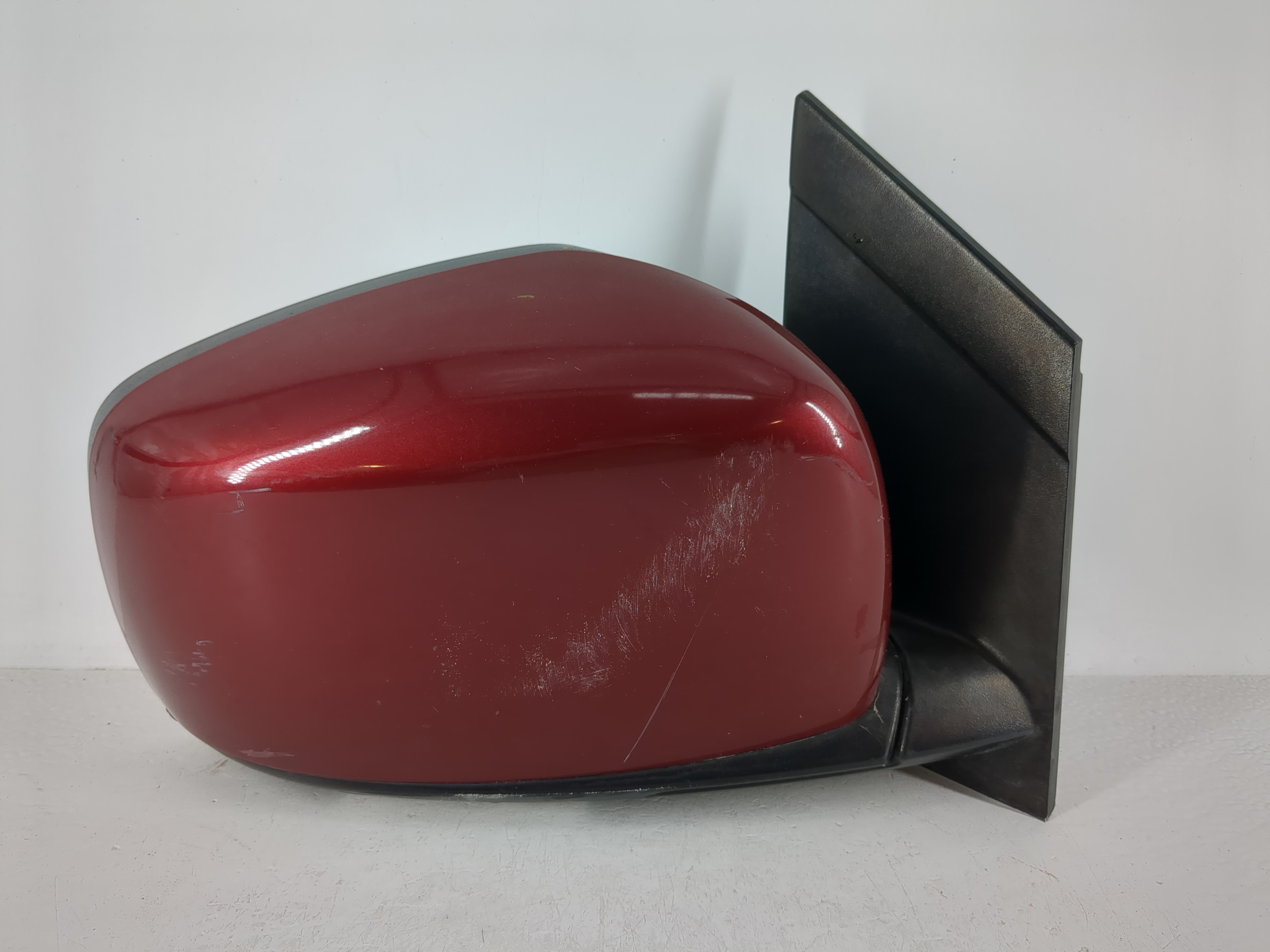 Dodge Caravan Passenger Right Side View Power Door Mirror Red 1119786 - Oemusedautoparts1.com