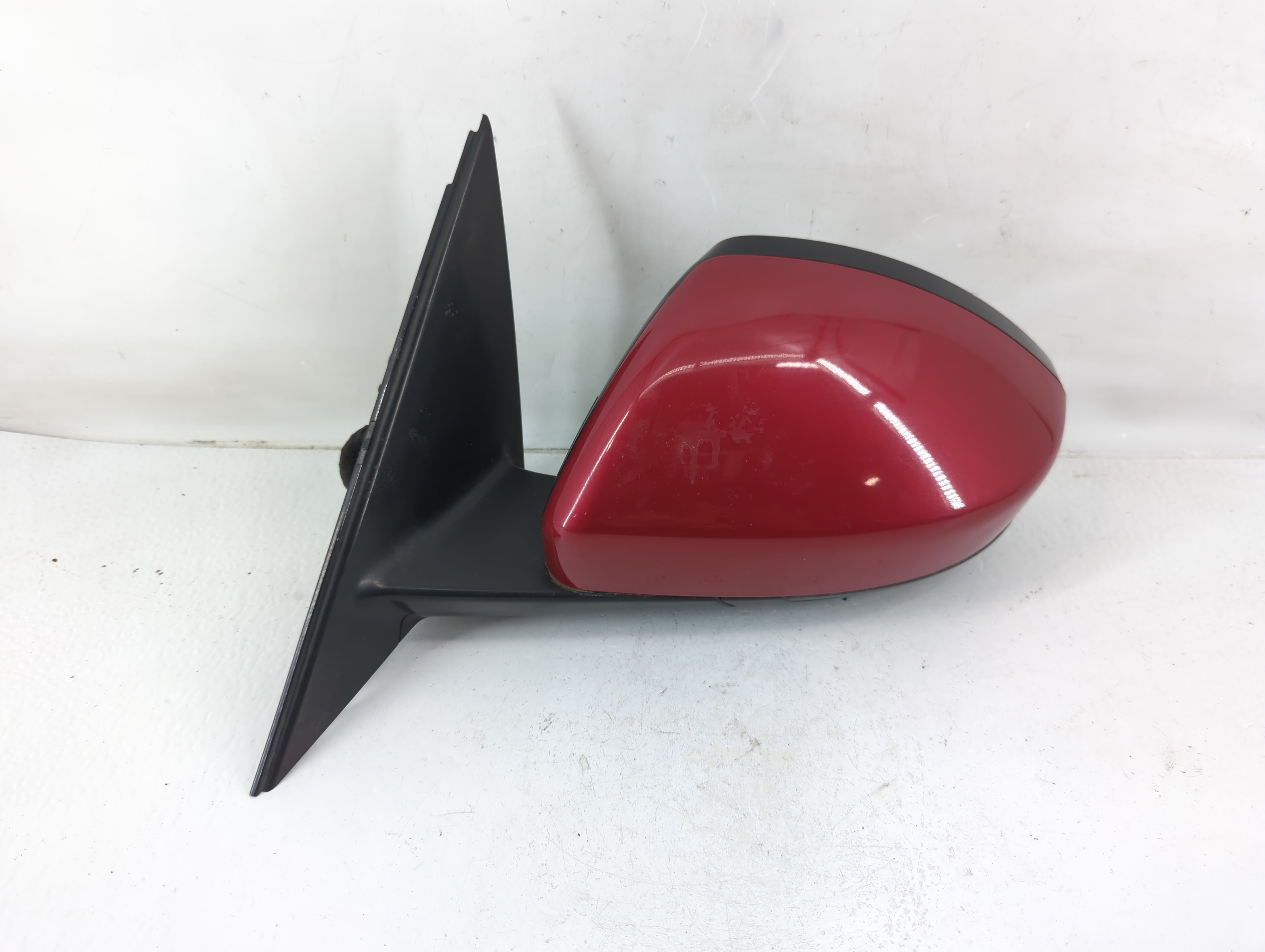 Picture of 2017-2020 Jaguar F-pace Driver Left Side View Power Door Mirror Red 1120086