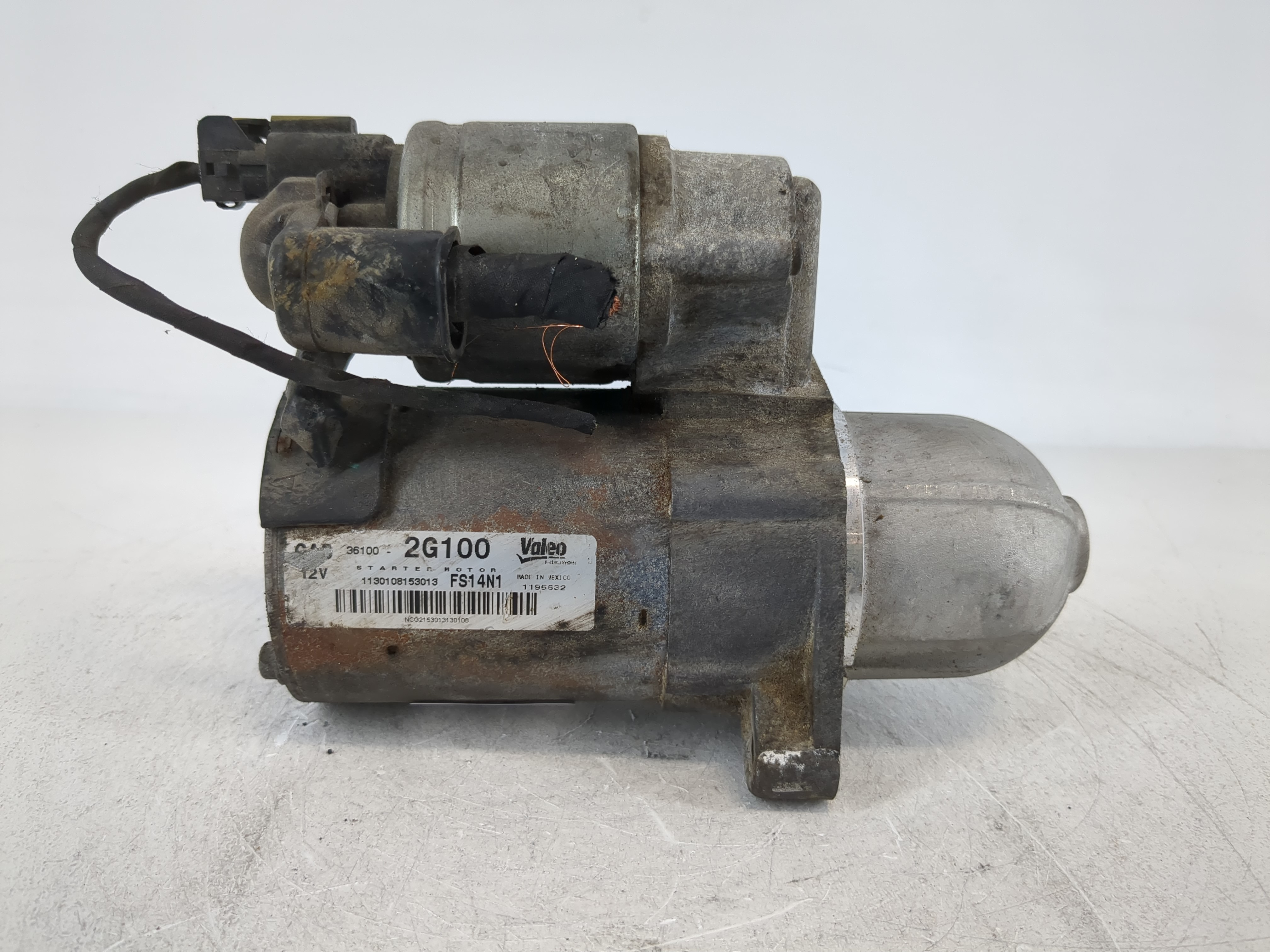 2008-2014 Hyundai Sonata Car Starter Motor Solenoid Oem 1120103 - Oemusedautoparts1.com