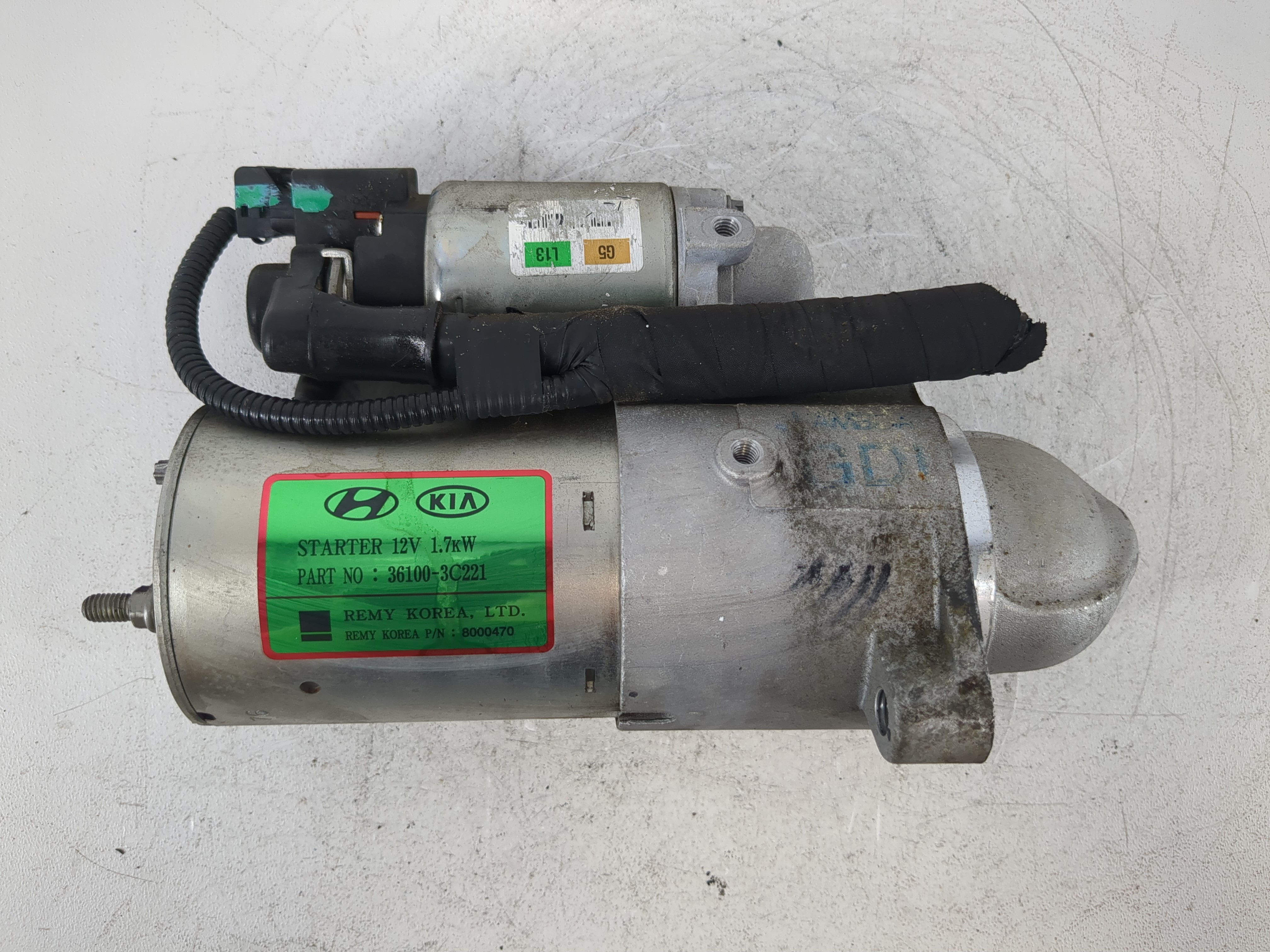 2012-2014 Hyundai Azera Car Starter Motor Solenoid Oem 1120166 - Oemusedautoparts1.com