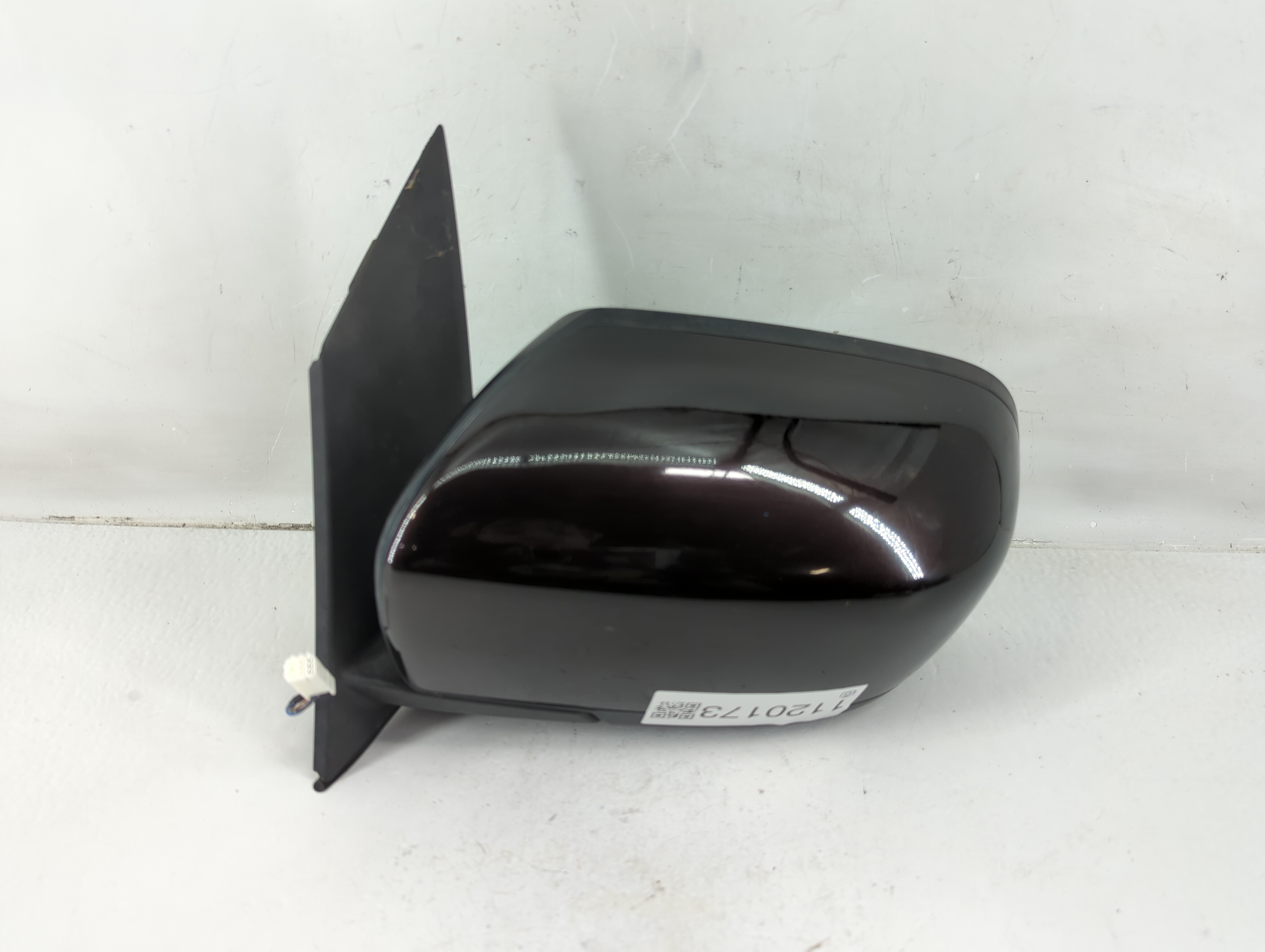 2010-2012 Mazda Cx-7 Driver Left Side View Power Door Mirror Black 1120173 - Oemusedautoparts1.com