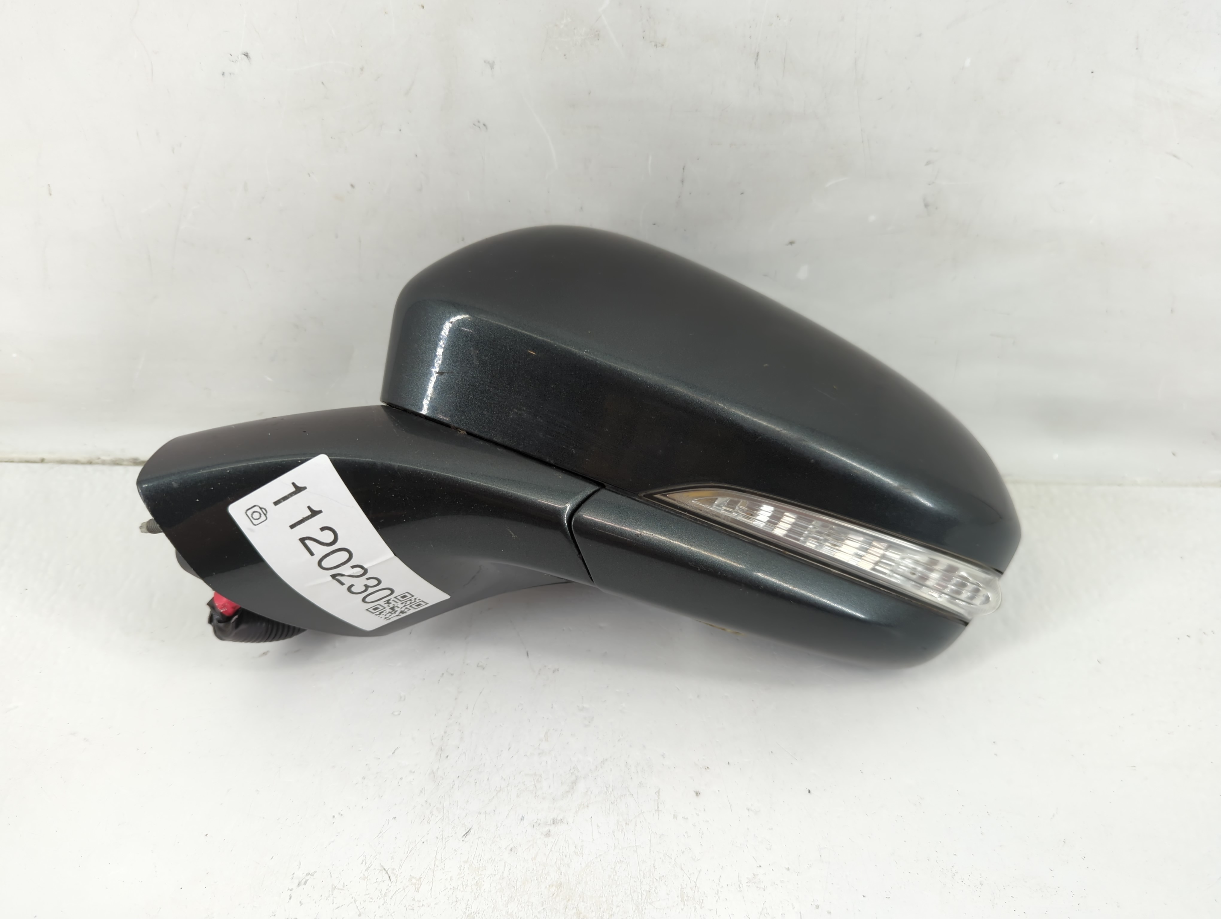 2015-2017 Ford Fusion Driver Left Side View Power Door Mirror Black 1120230 - Oemusedautoparts1.com