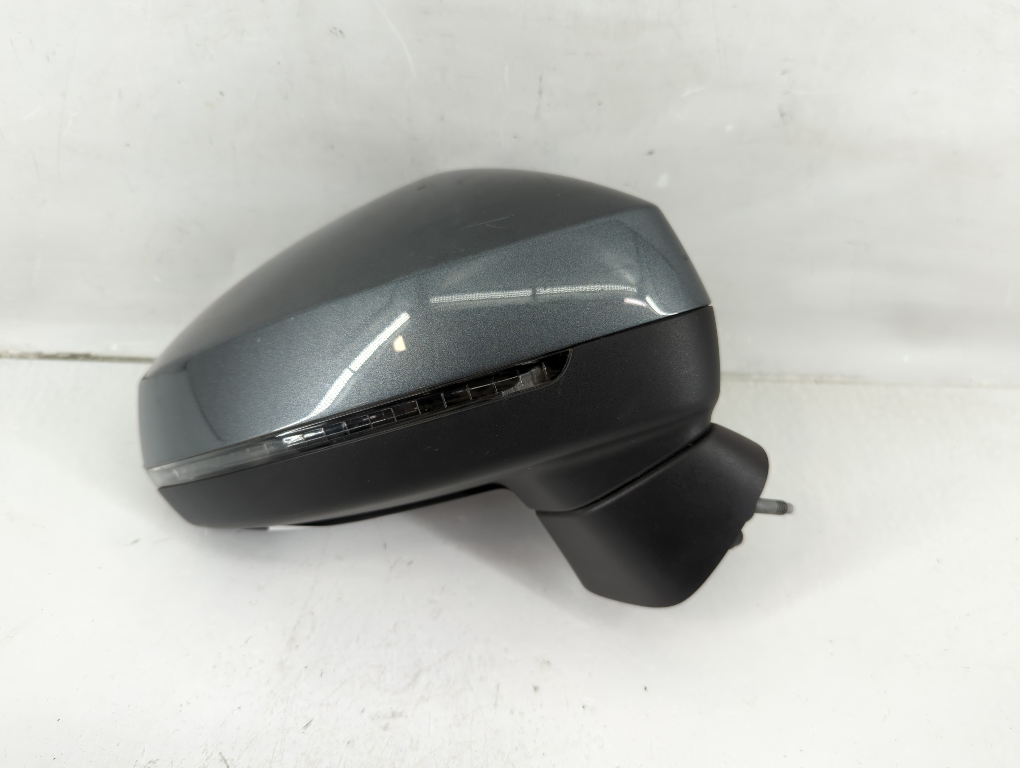 Picture of 2015-2018 Audi A3 Passenger Right Side View Power Door Mirror Dark Grey 1120232