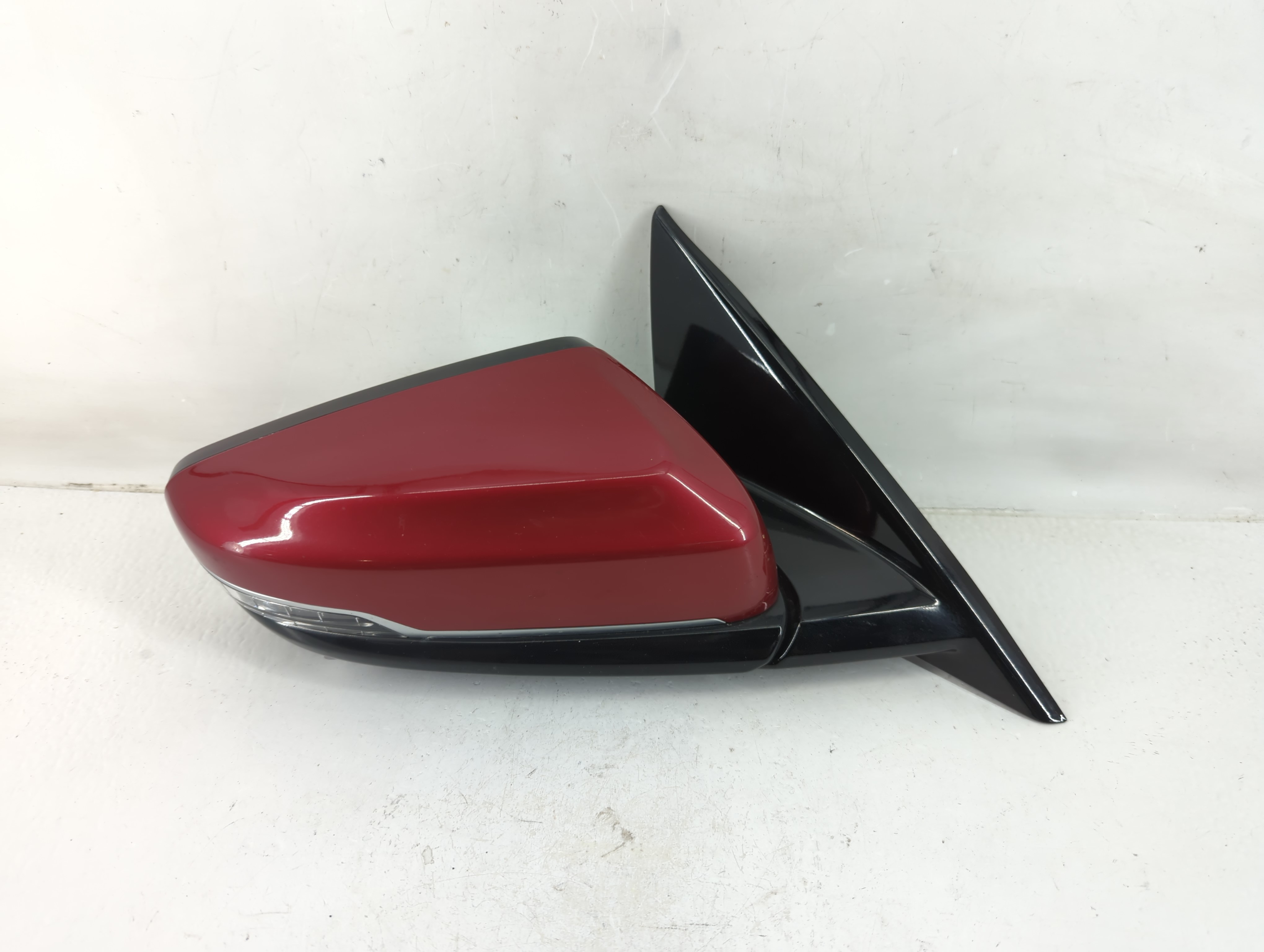 Picture of 2015-2018 Cadillac Ats Passenger Right Side View Power Door Mirror Red 1120328