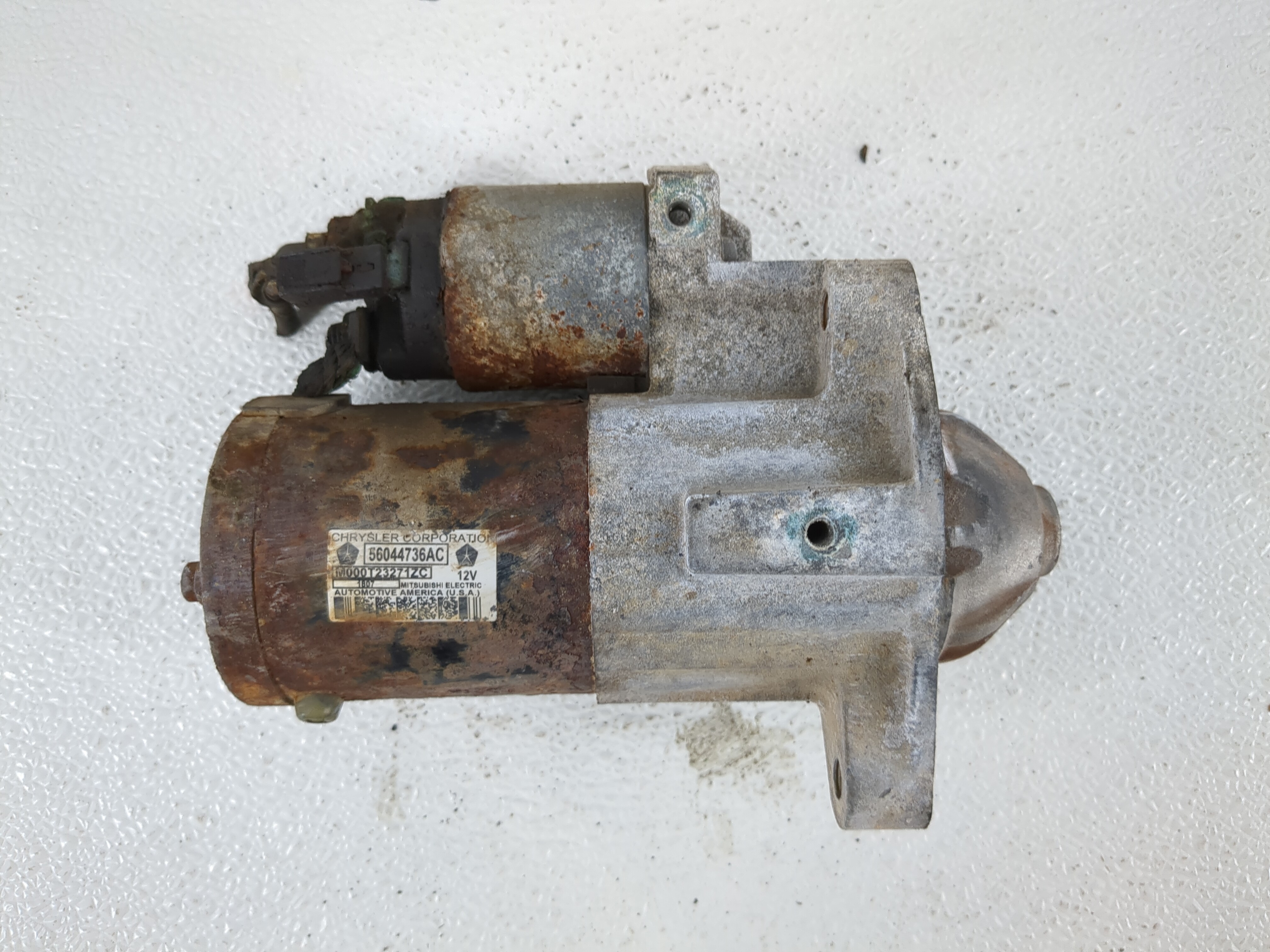 2009-2009 Dodge Ram 3500 Car Starter Motor Solenoid Oem 1120576 - Oemusedautoparts1.com