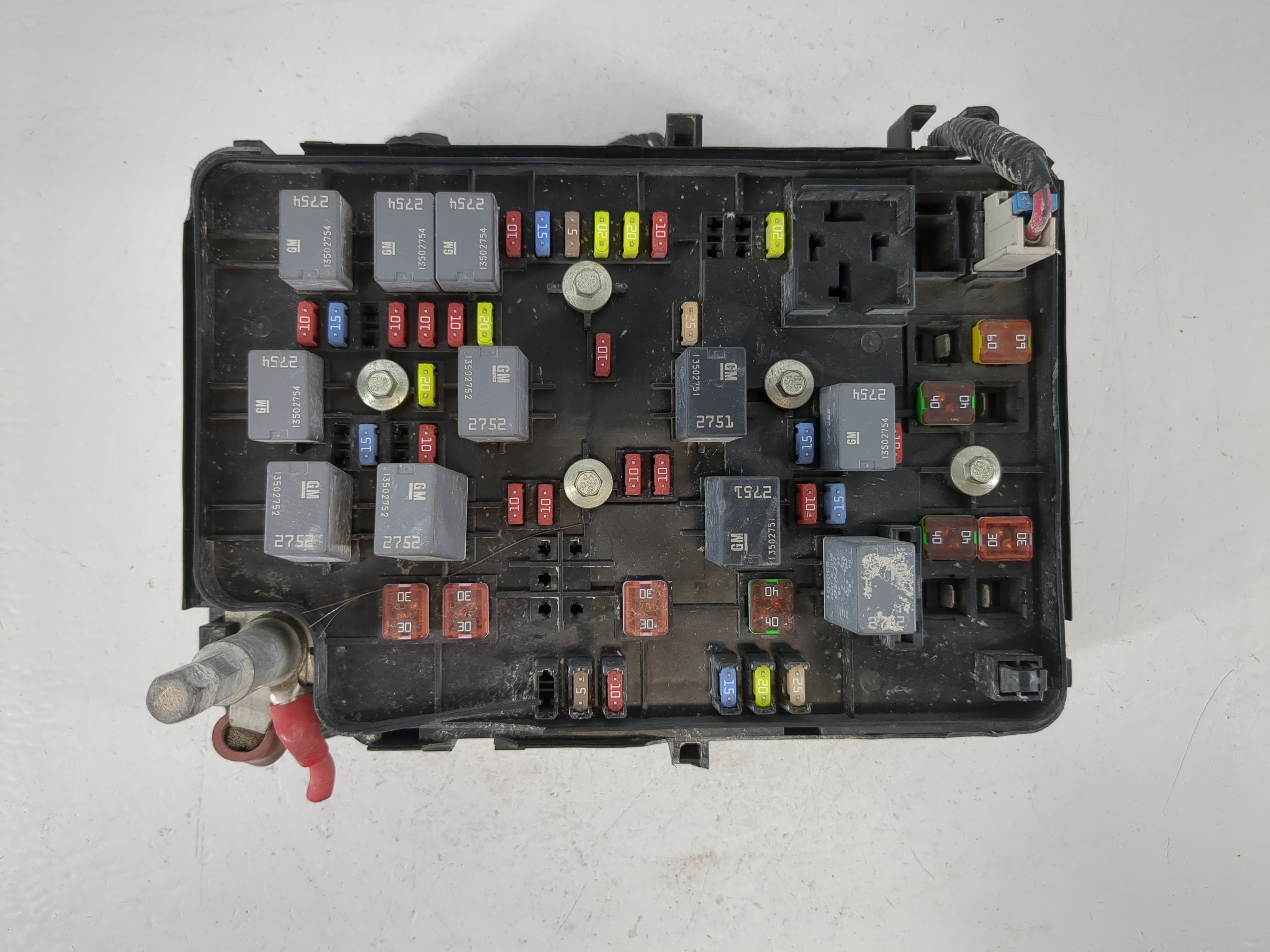 Picture of 2008-2010 Chevrolet Cobalt Fusebox Fuse Box Relay Module 20814890 1122205