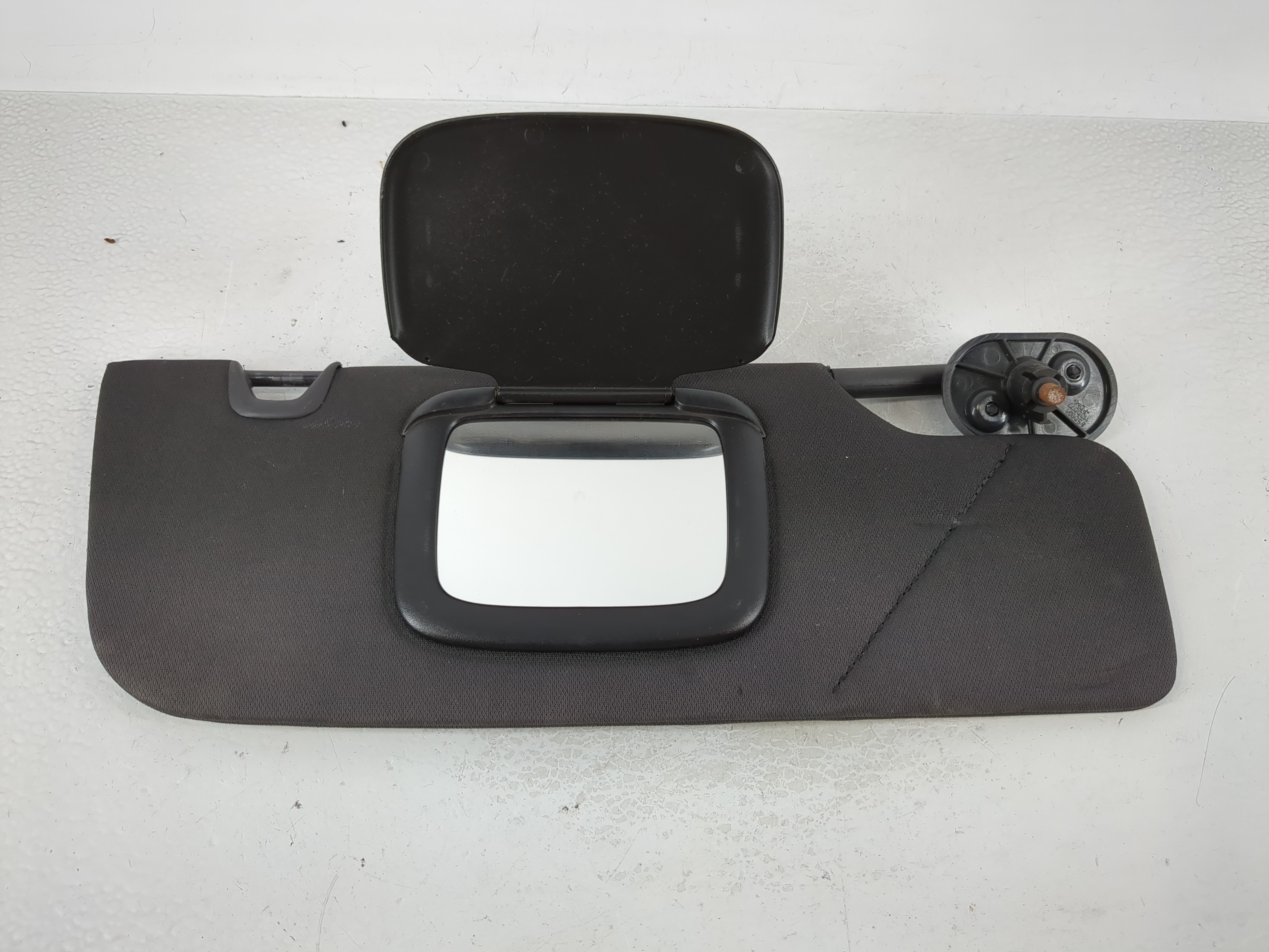 Picture of 2010-2011 Ford Mustang Passenger Sun Visor Mirror Right Sunvisor Black 1122291