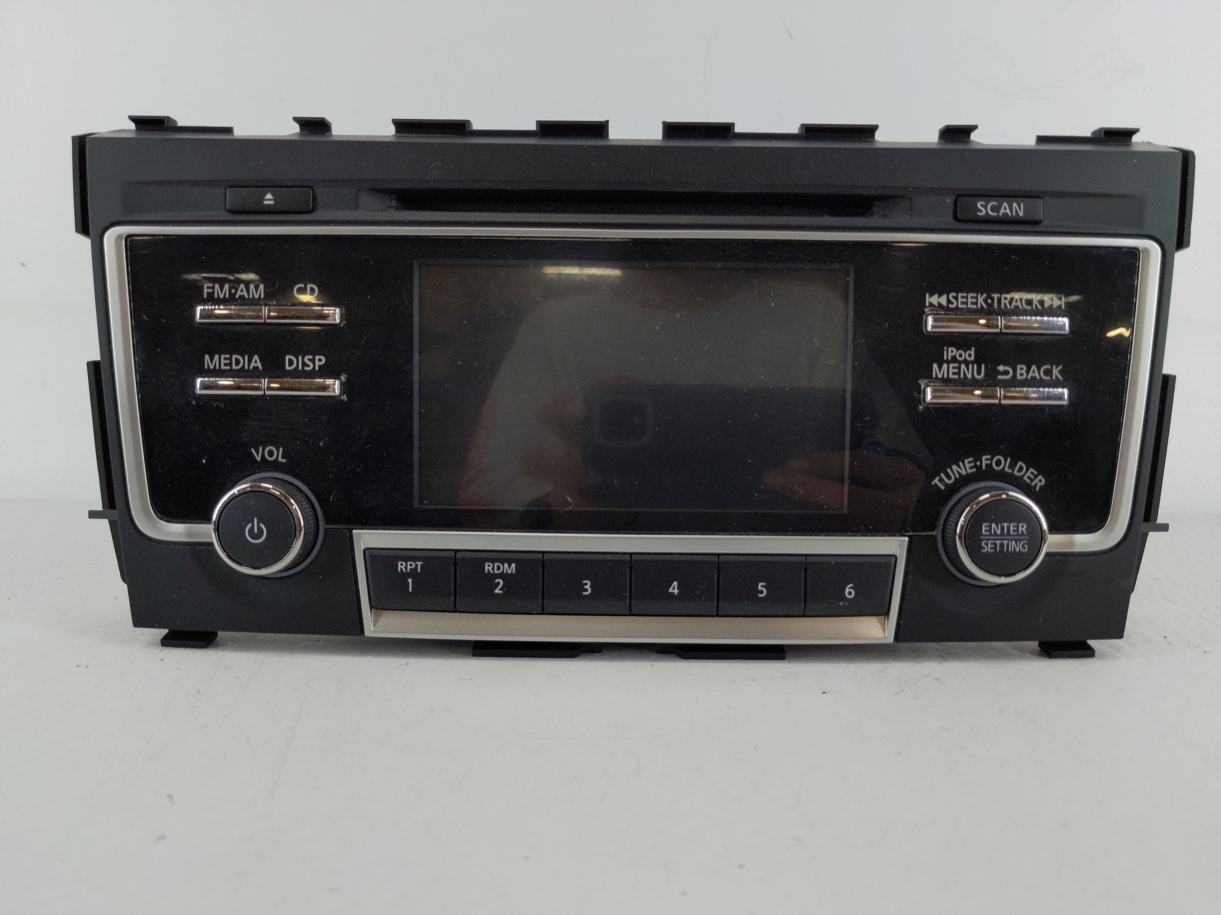 2017-2018 Nissan Altima Am Fm Cd Player Radio Receiver 1122827 - Oemusedautoparts1.com