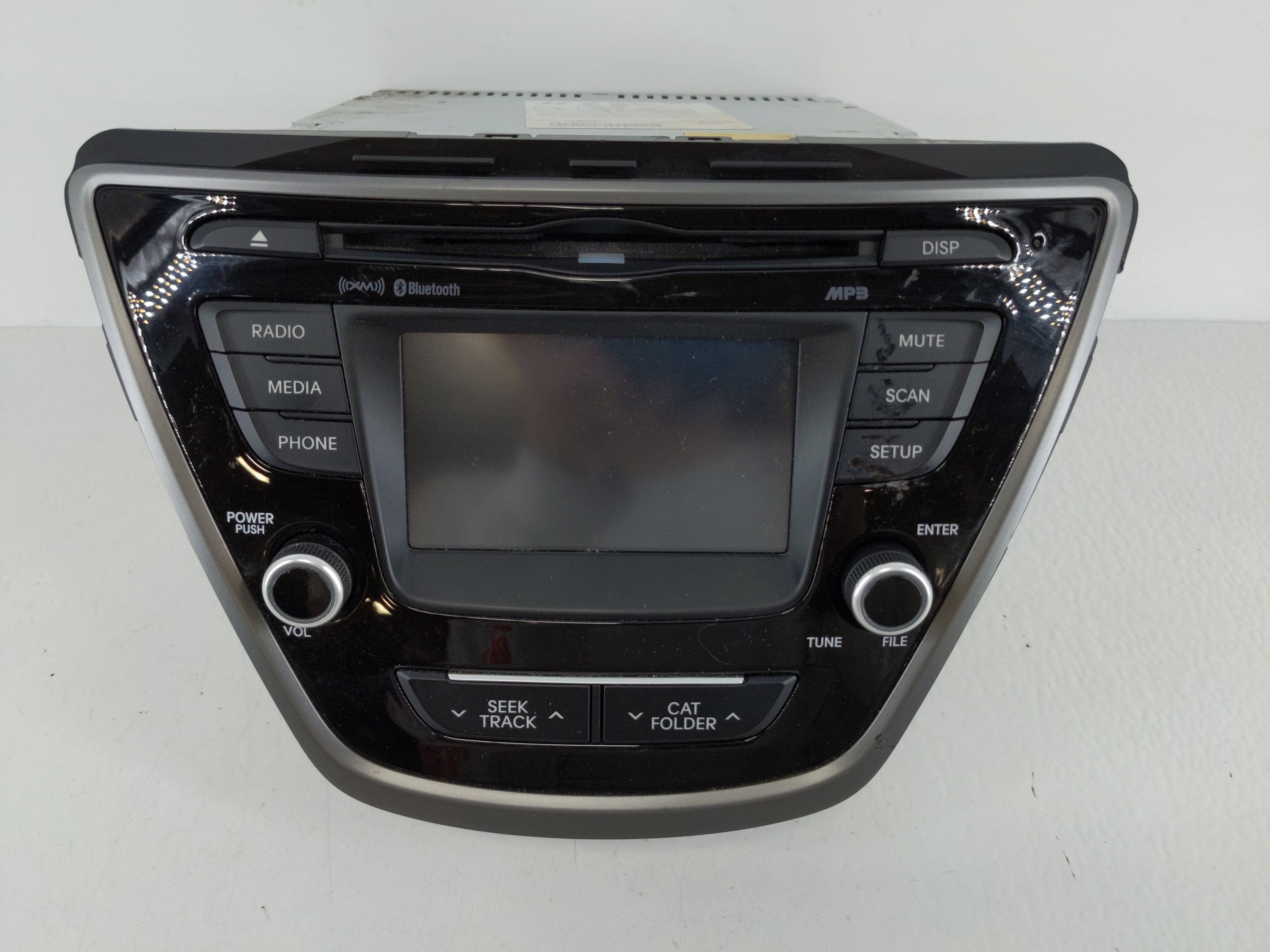 2014-2016 Hyundai Elantra Am Fm Cd Player Radio Receiver 1122828 - Oemusedautoparts1.com