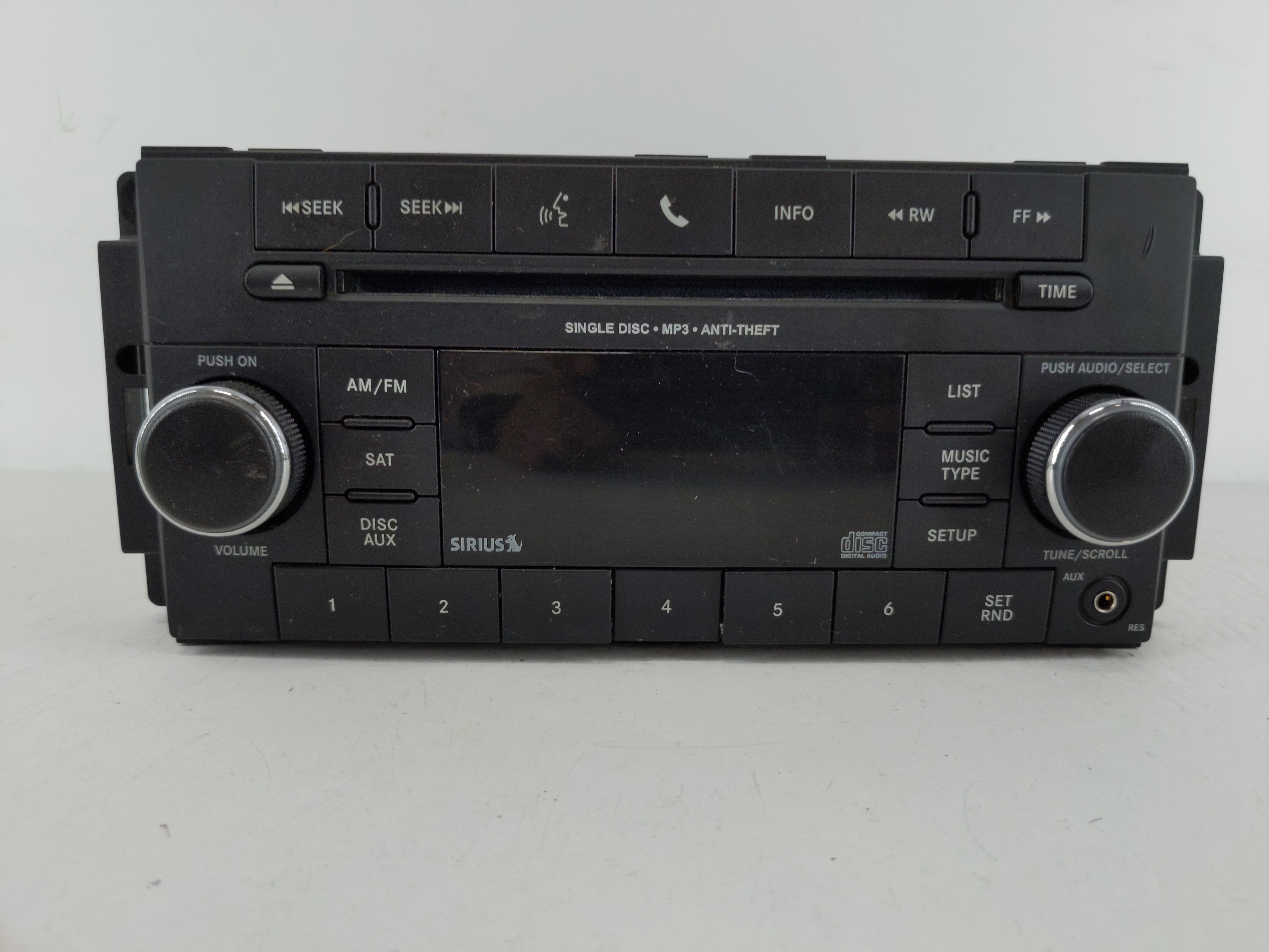 2011-2012 Dodge Avenger Am Fm Cd Player Radio Receiver 1123311 - Oemusedautoparts1.com