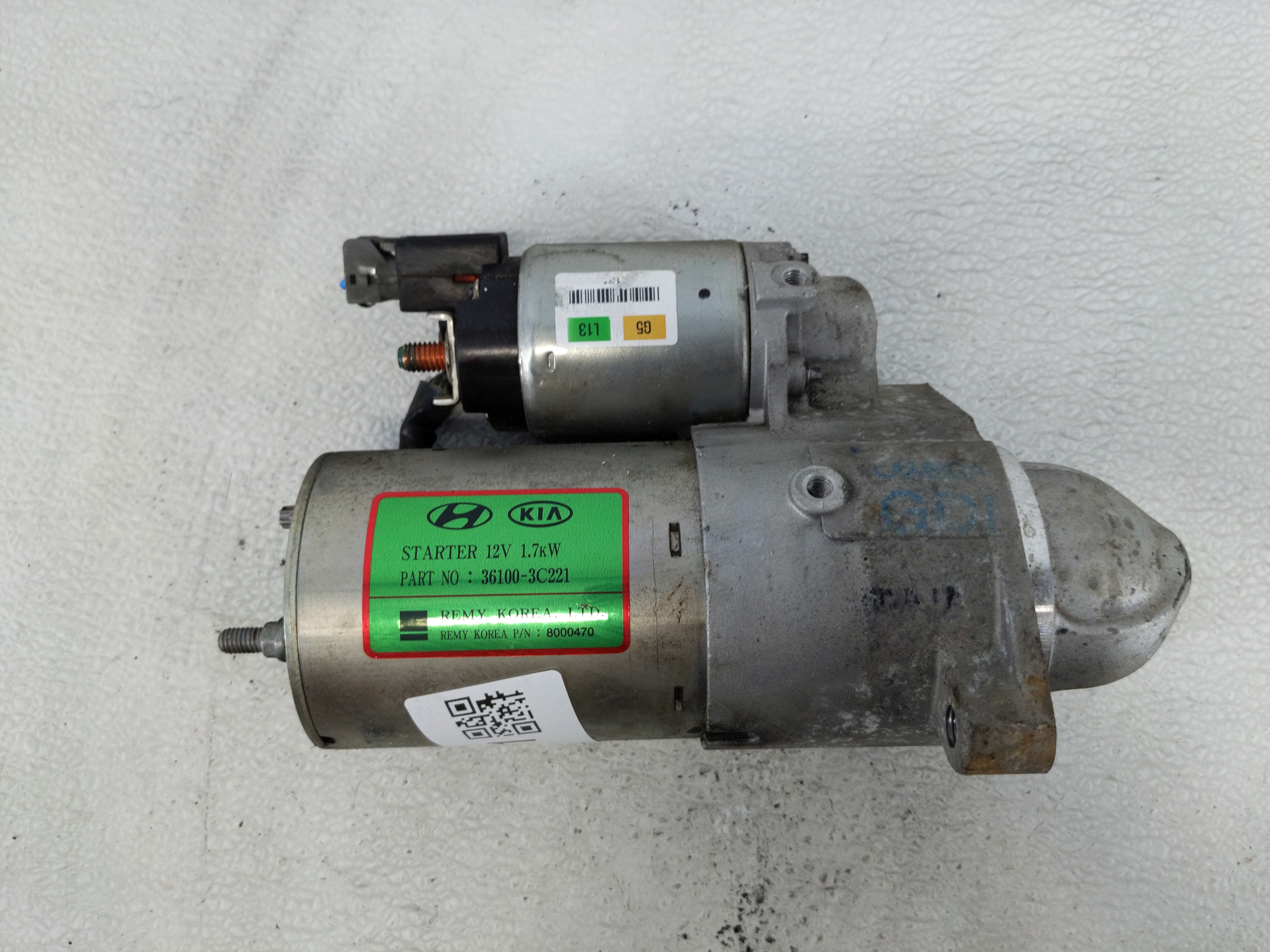 Picture of 2012-2014 Hyundai Azera Car Starter Motor Solenoid Oem 1123361