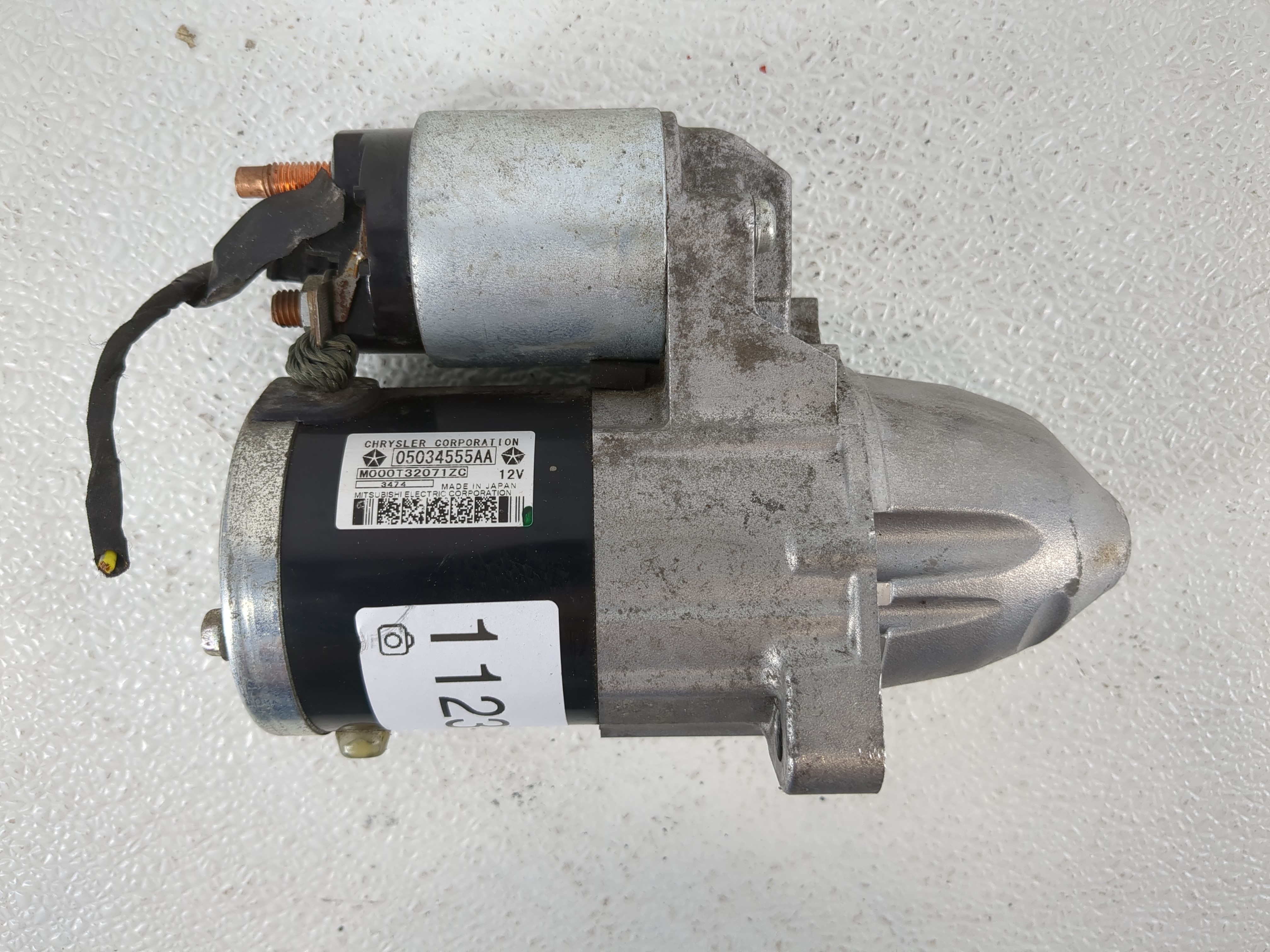 Jeep Compass Car Starter Motor Solenoid Oem 1123509 - Oemusedautoparts1.com