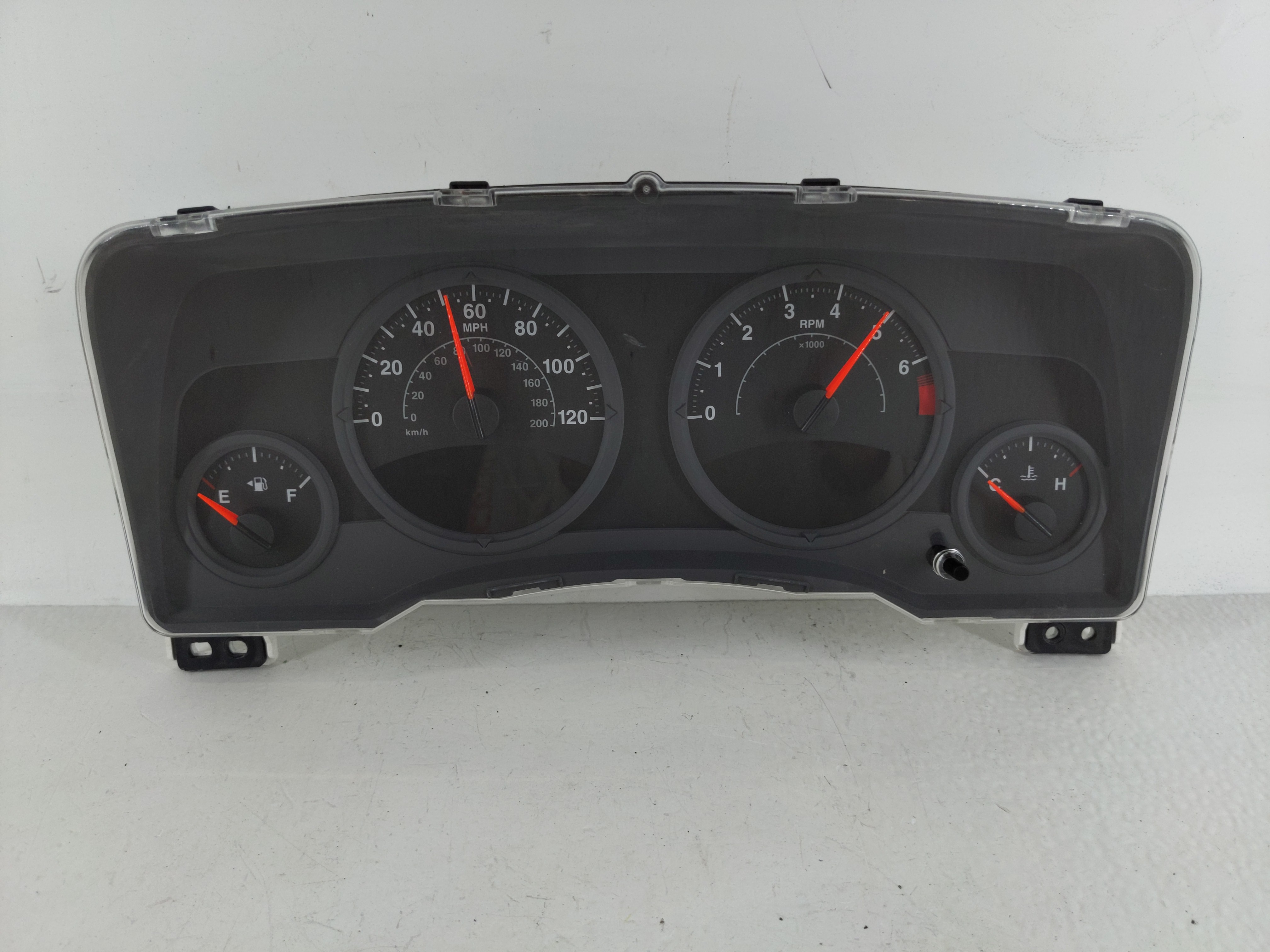 2007-2007 Jeep Compass Speedometer Instrument Cluster Gauges 05107008ad 1123568 - Oemusedautoparts1.com