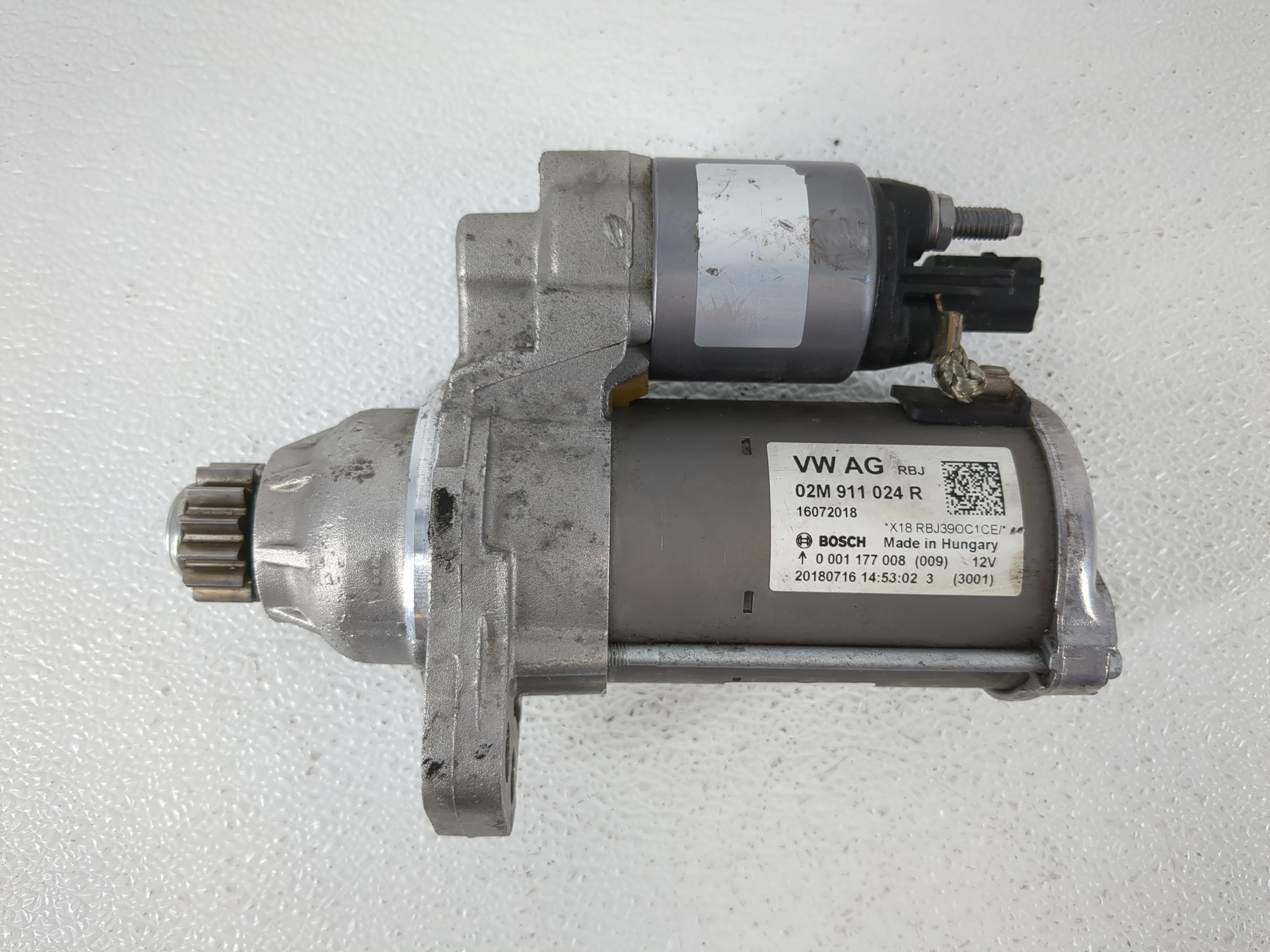 2014-2020 Volkswagen Passat Car Starter Motor Solenoid Oem 1123725 - Oemusedautoparts1.com