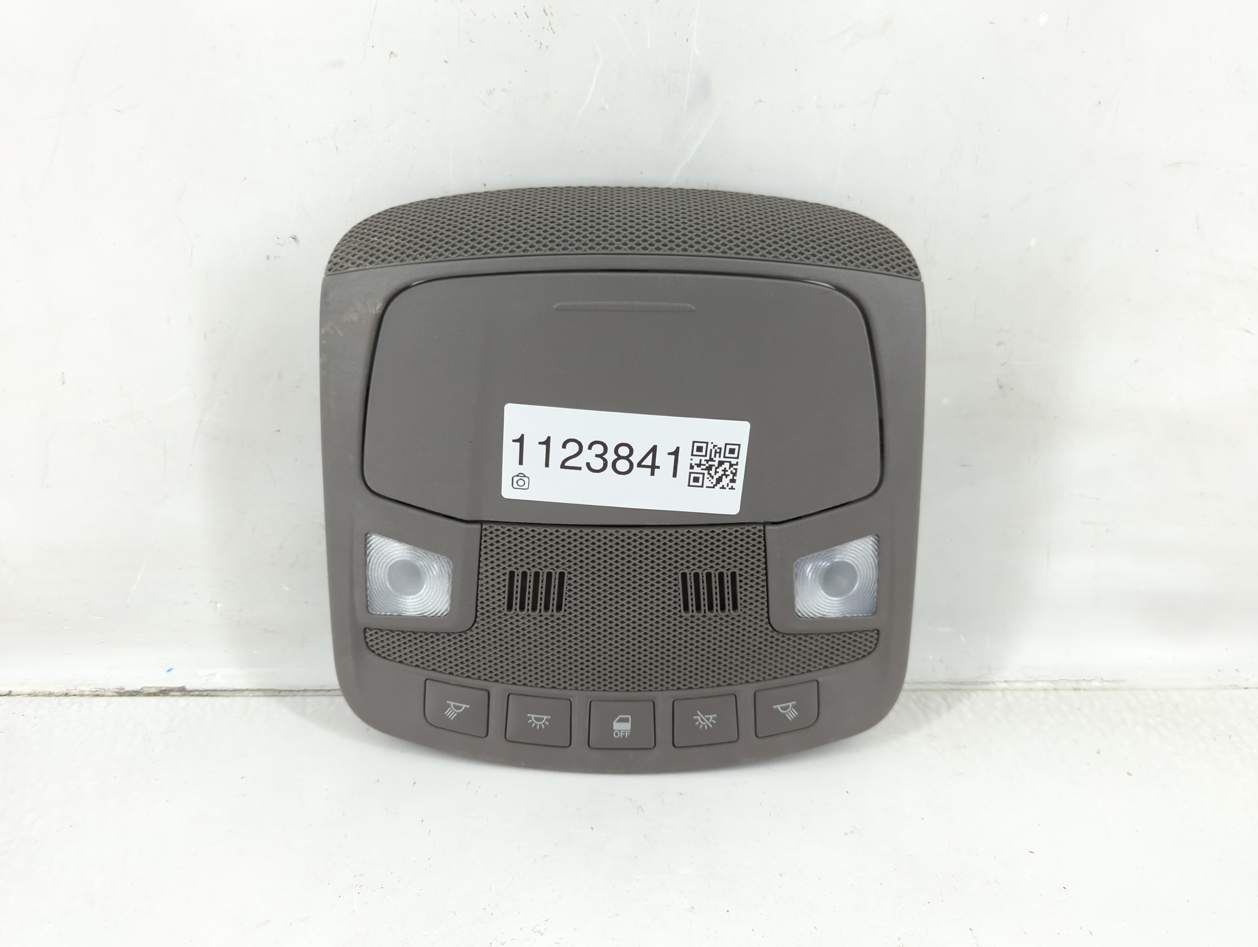 2015 Ford F-150 Overhead Roof Console 1123841 - Oemusedautoparts1.com