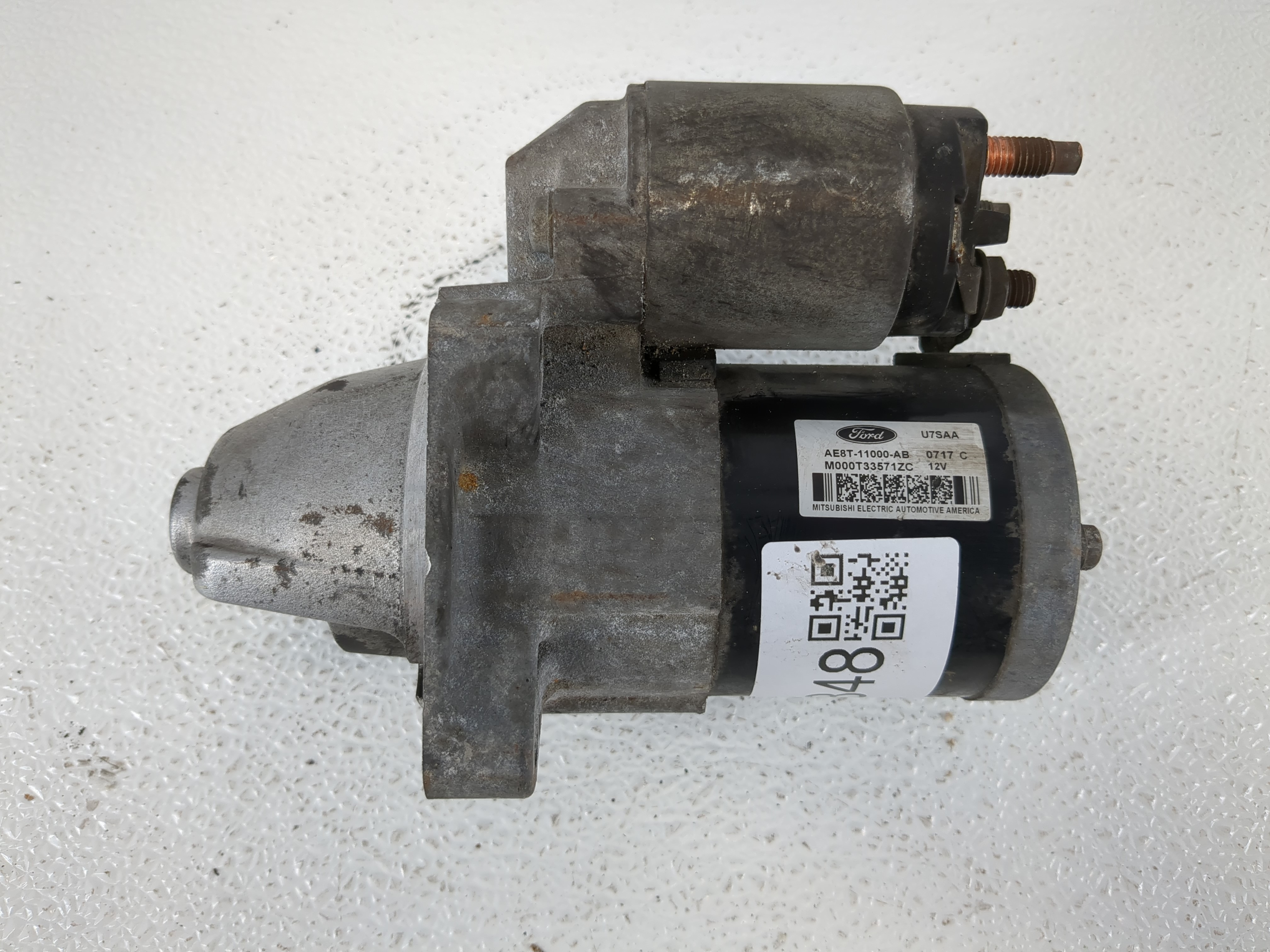 2011-2019 Ford Fiesta Car Starter Motor Solenoid Oem 1123848 - Oemusedautoparts1.com