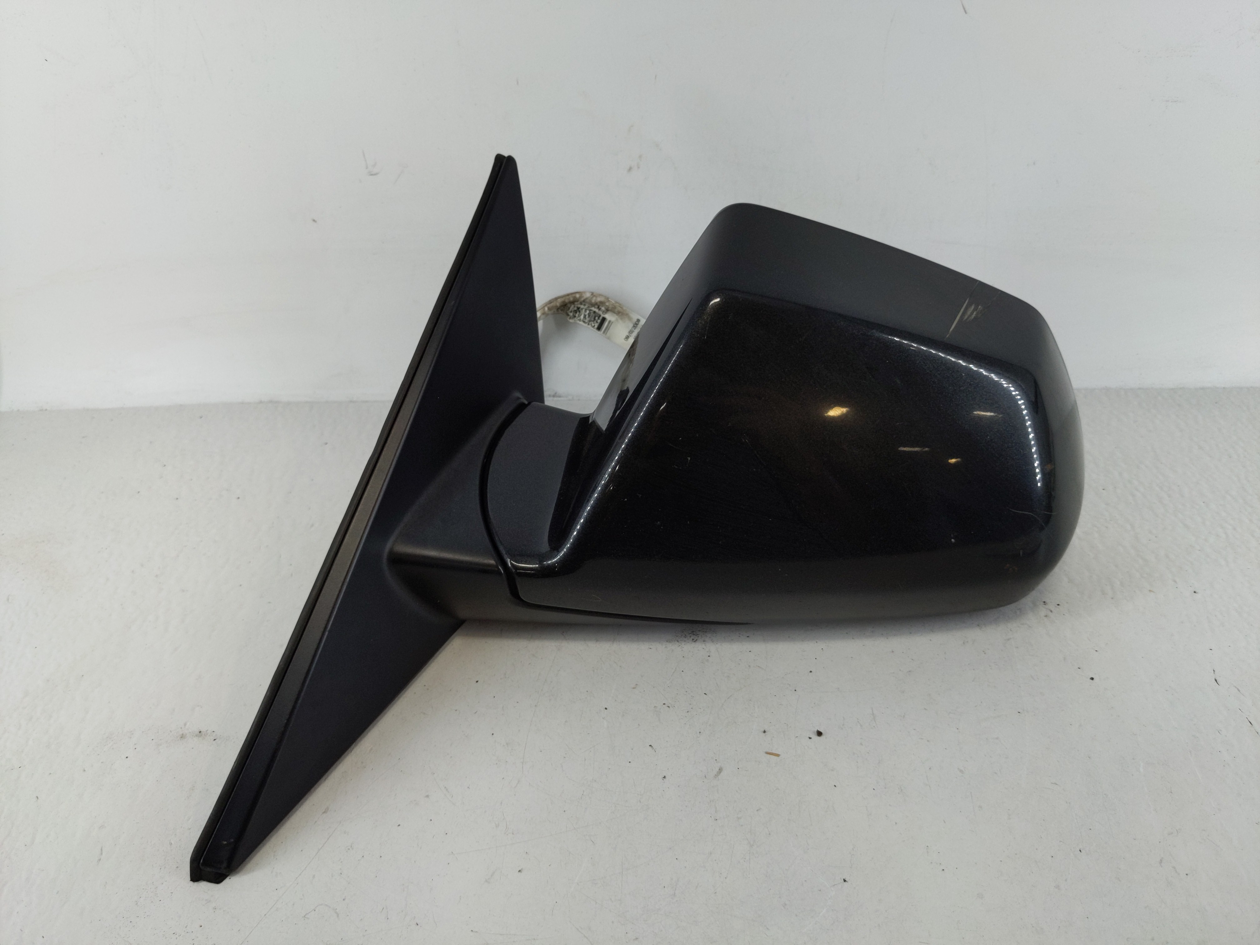2008-2013 Cadillac Cts Driver Left Side View Power Door Mirror Black 1123998 - Oemusedautoparts1.com