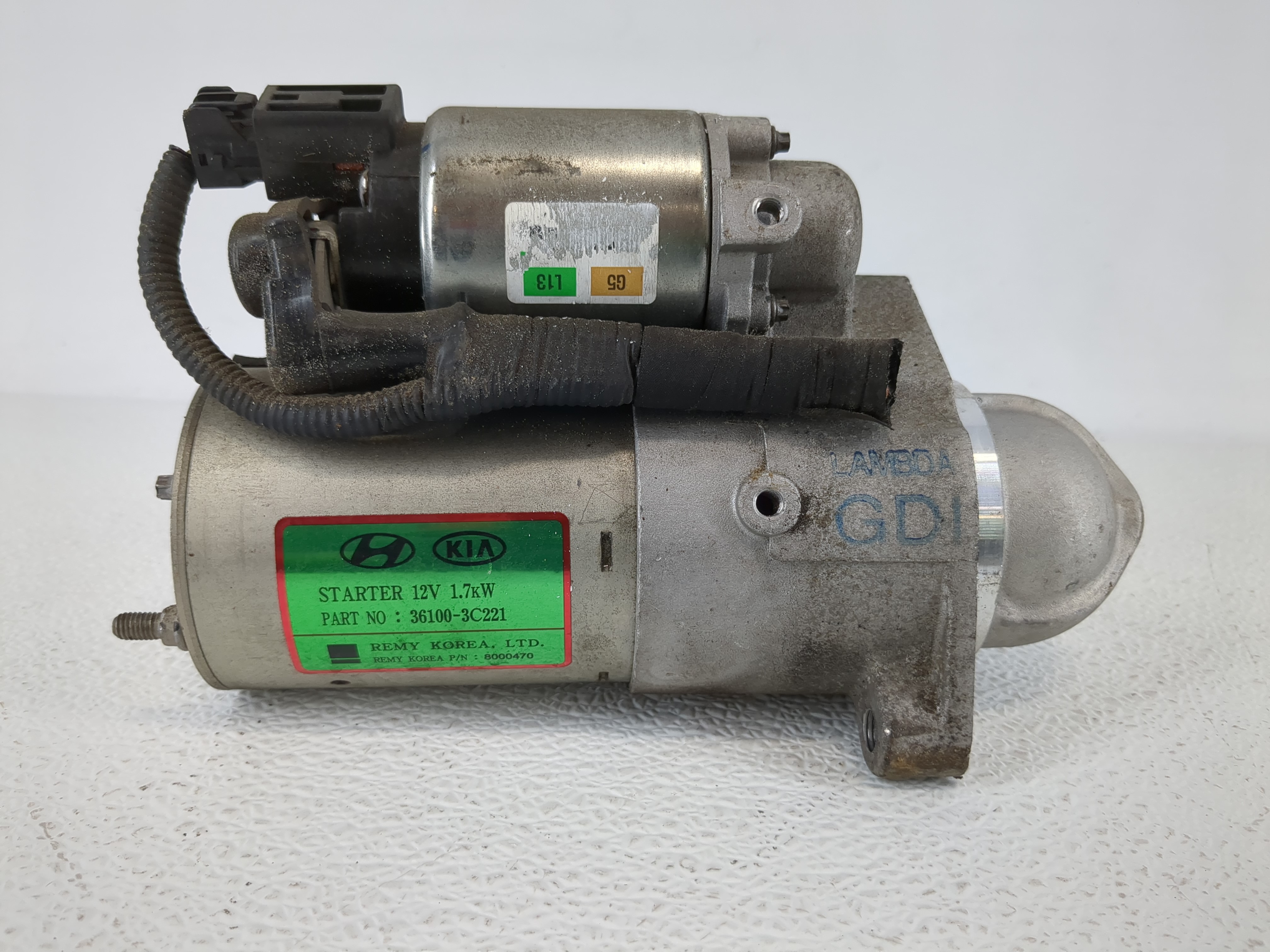 Picture of 2014-2015 Kia Cadenza Car Starter Motor Solenoid Oem 1124016