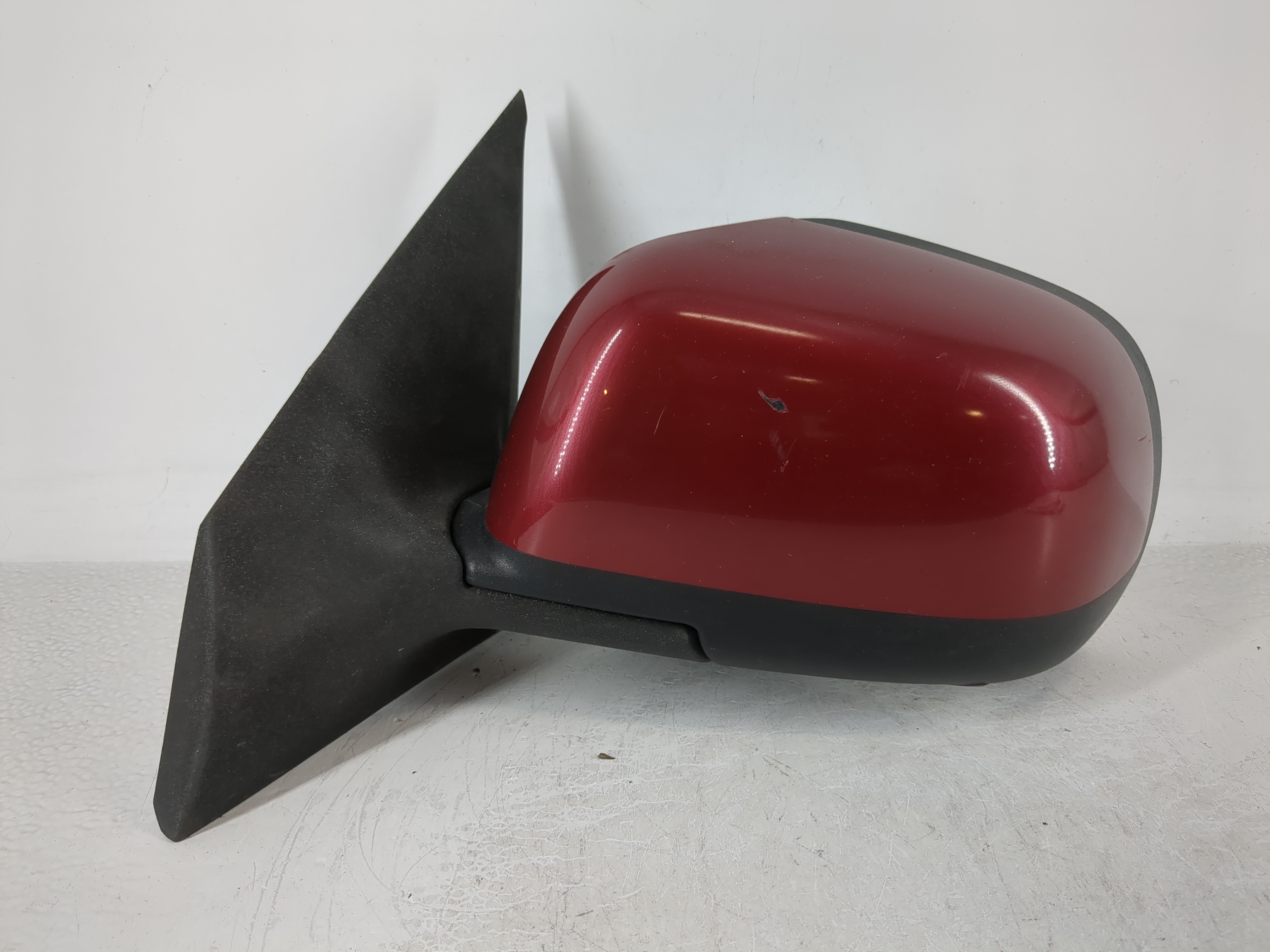 Picture of 2012-2014 Nissan Versa Driver Left Side View Power Door Mirror Red 1124171