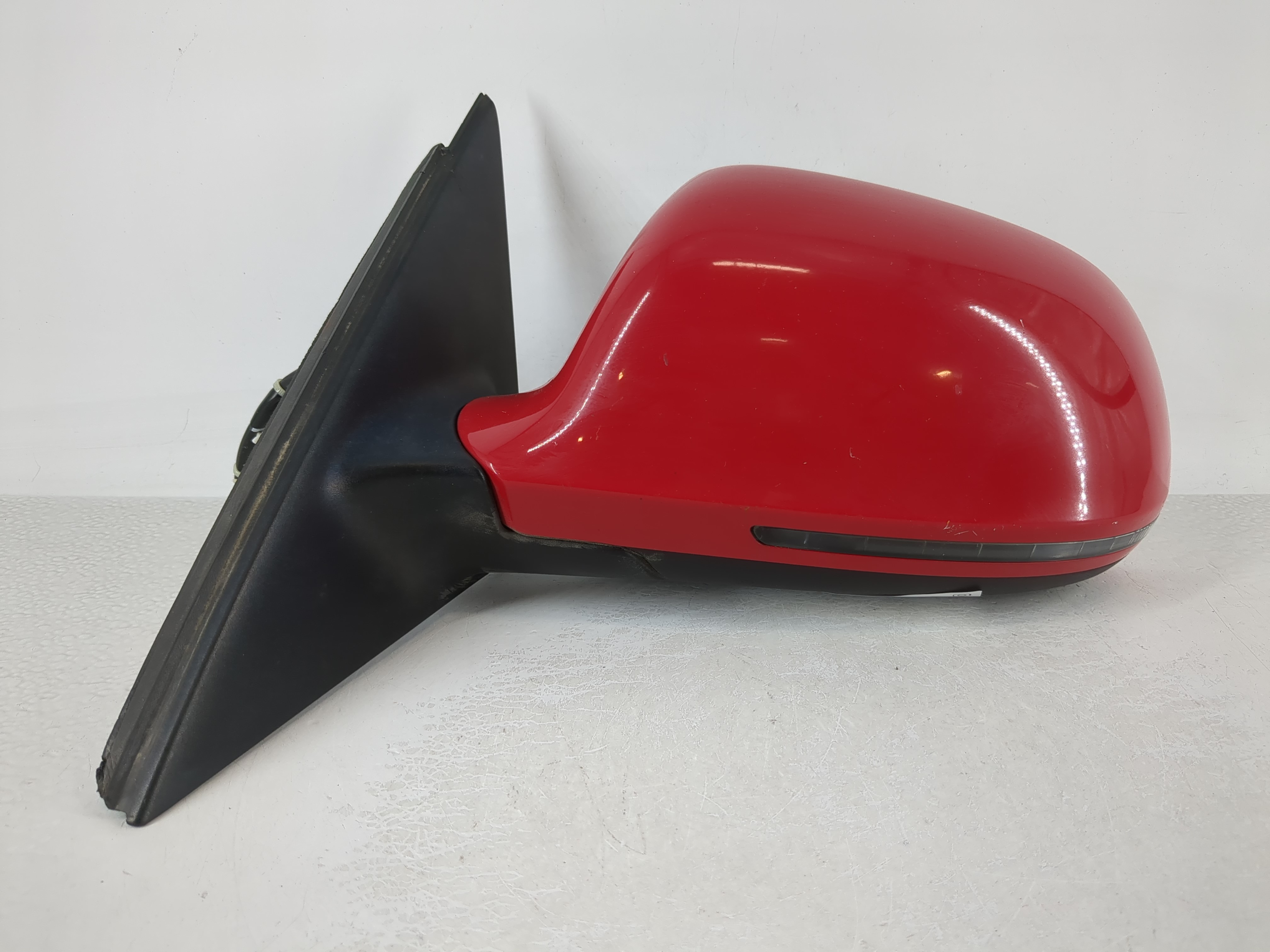 Picture of 2009-2009 Audi A4 Driver Left Side View Power Door Mirror Red 1124262