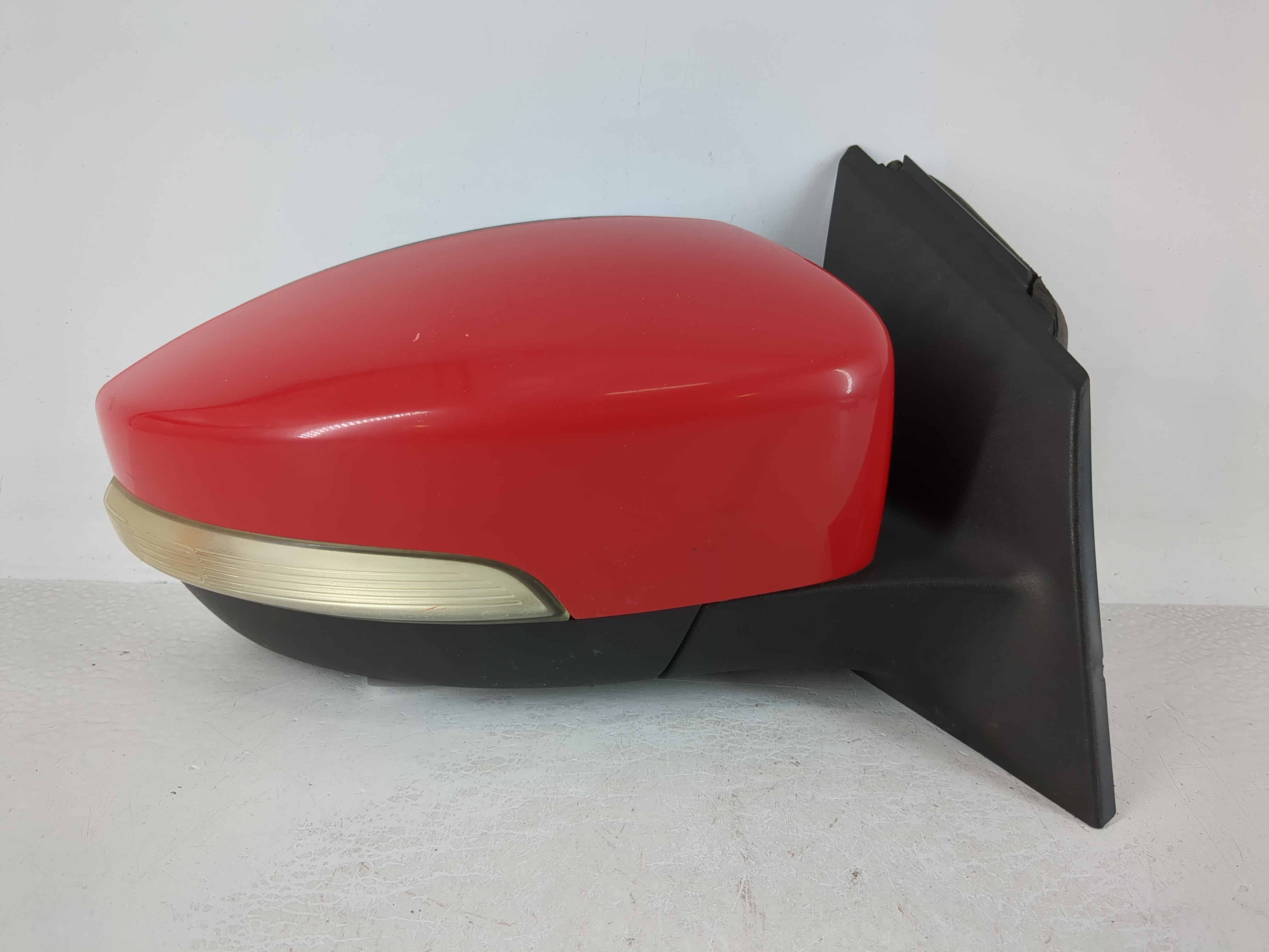 Picture of 2012-2014 Ford Focus Passenger Right Side View Power Door Mirror Red 1124328